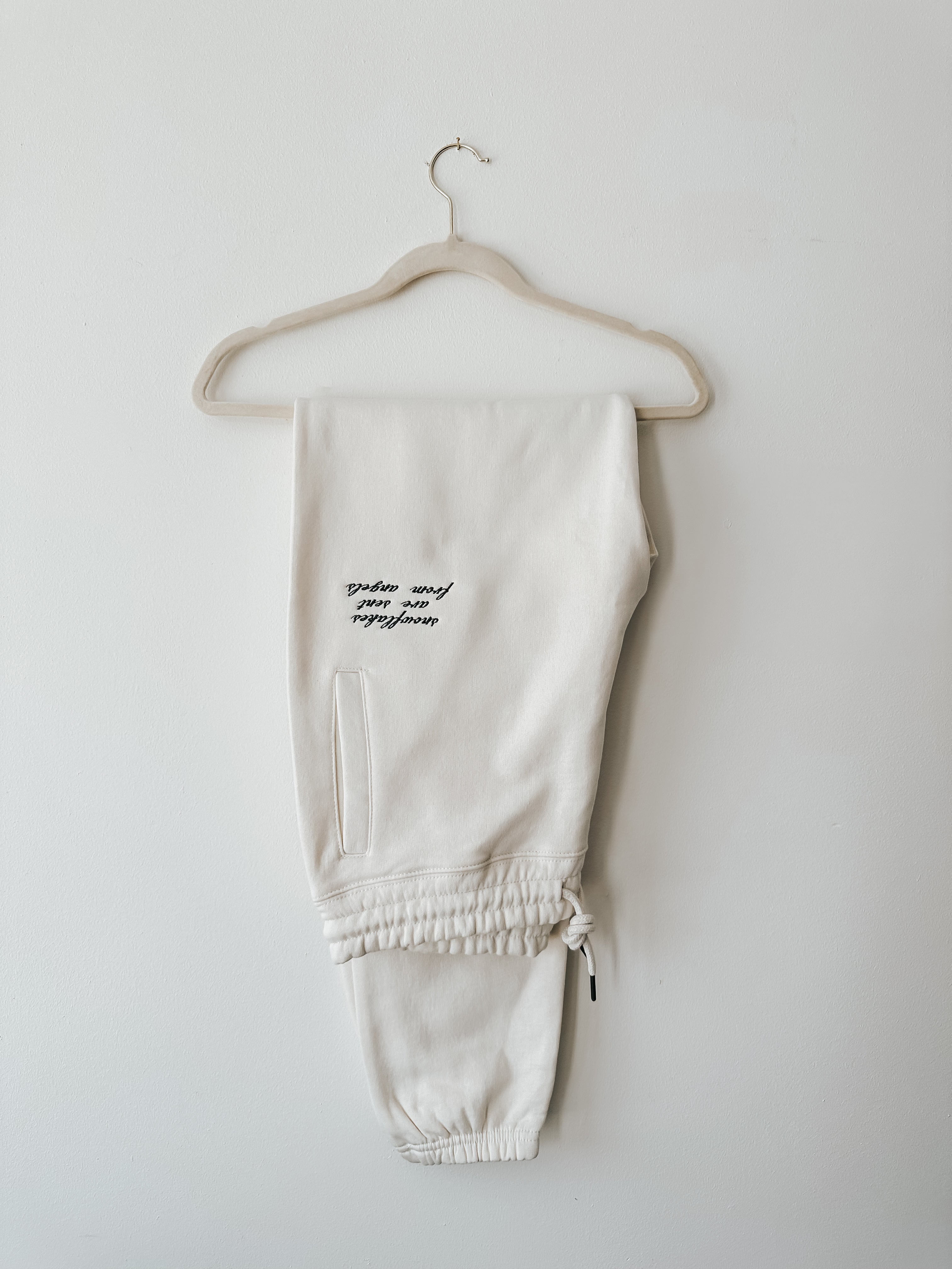 Heavy Cotton Sweatpants | Snowflakes