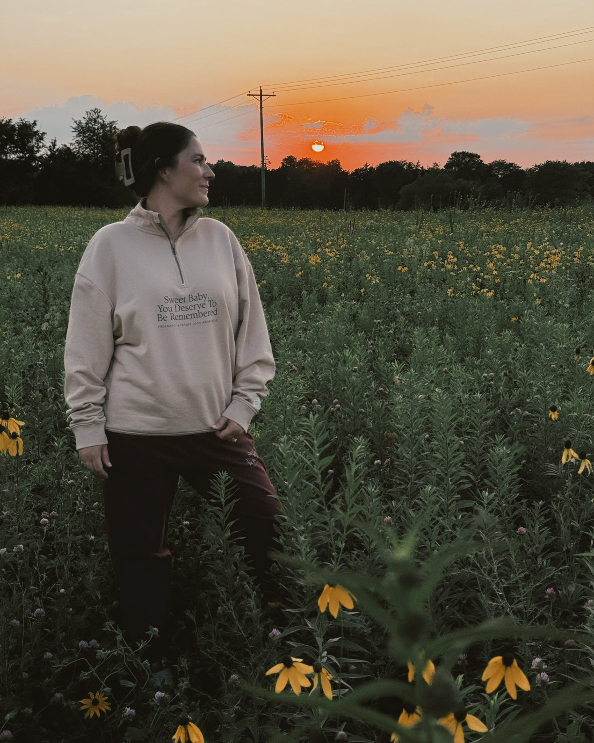 The Heritage Quarter Zip in Wheat | Sweet Baby
