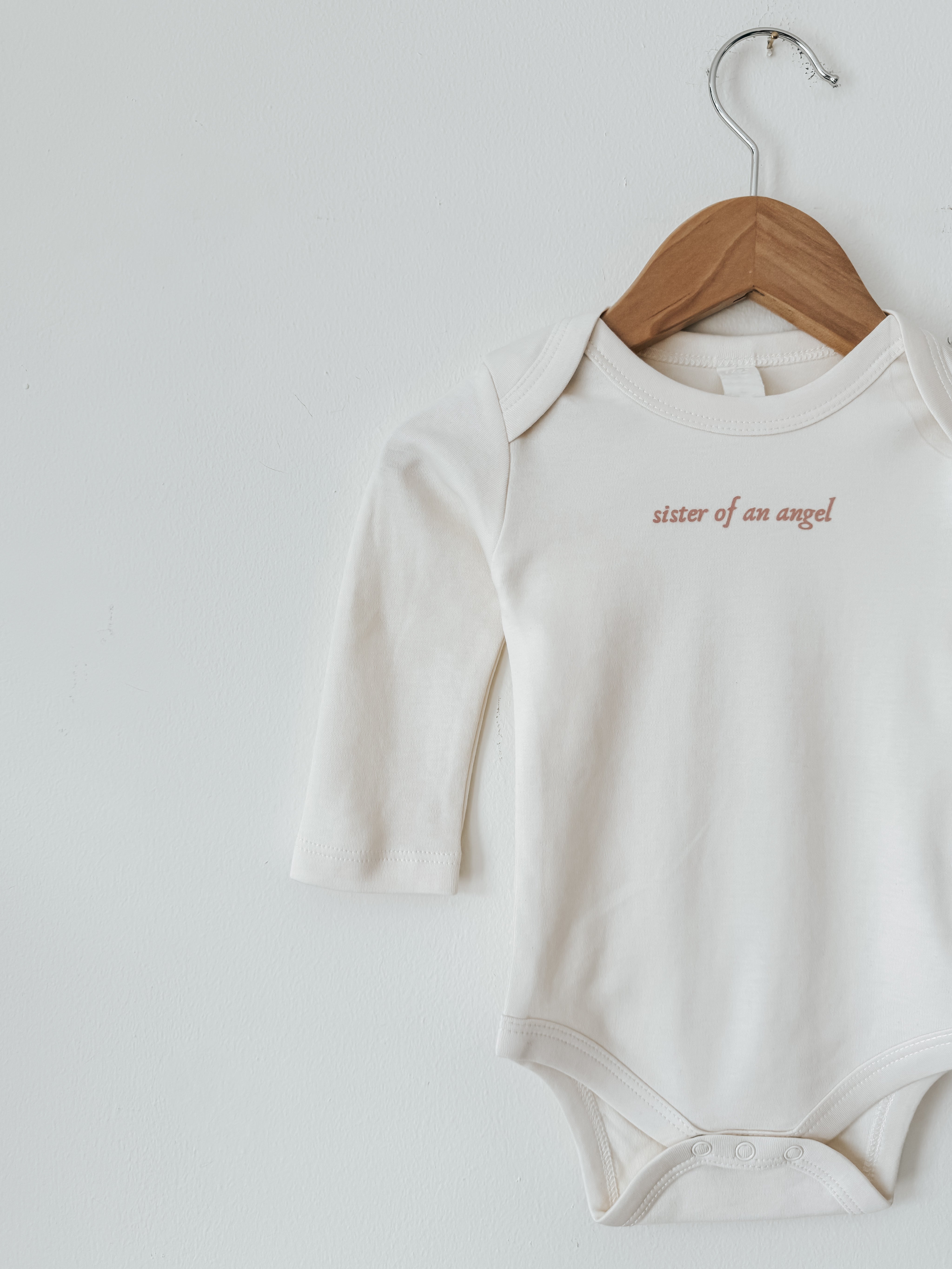 Classic Long Sleeve Bodysuit | Sister Of An Angel