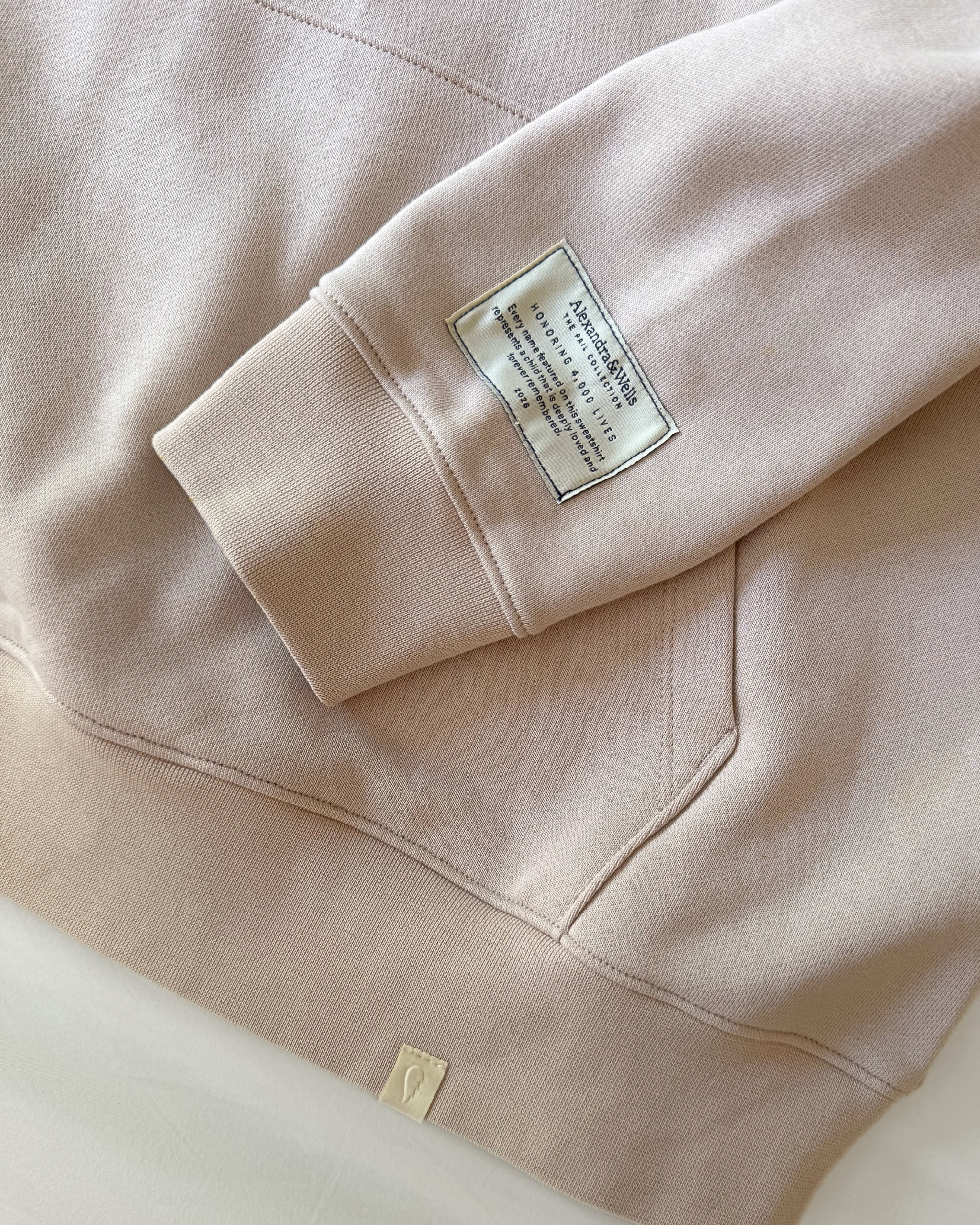 The Heritage Hood in Antique Blush | Sweet Baby