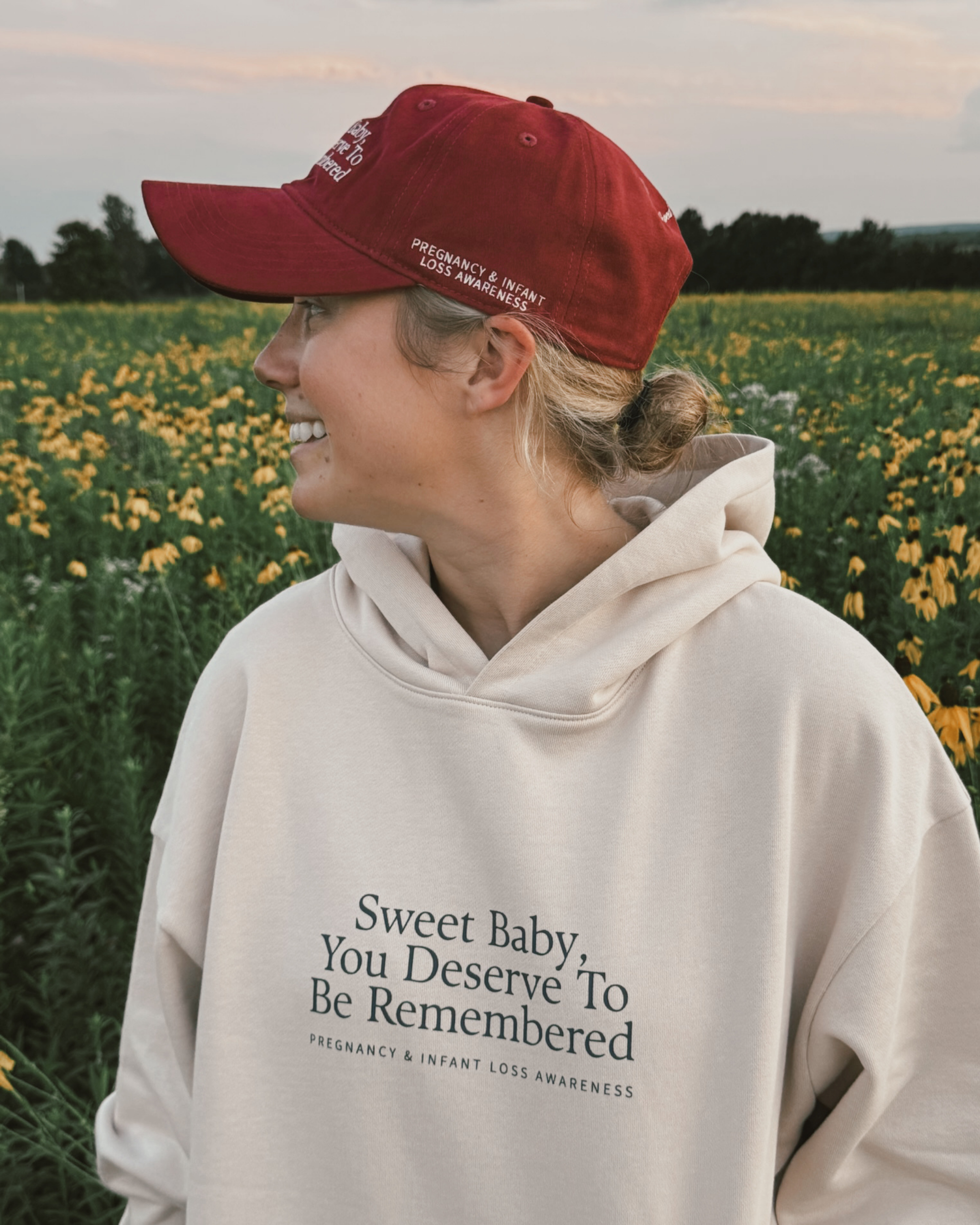 The Cotton Dad Hat in Merlot | Sweet Baby