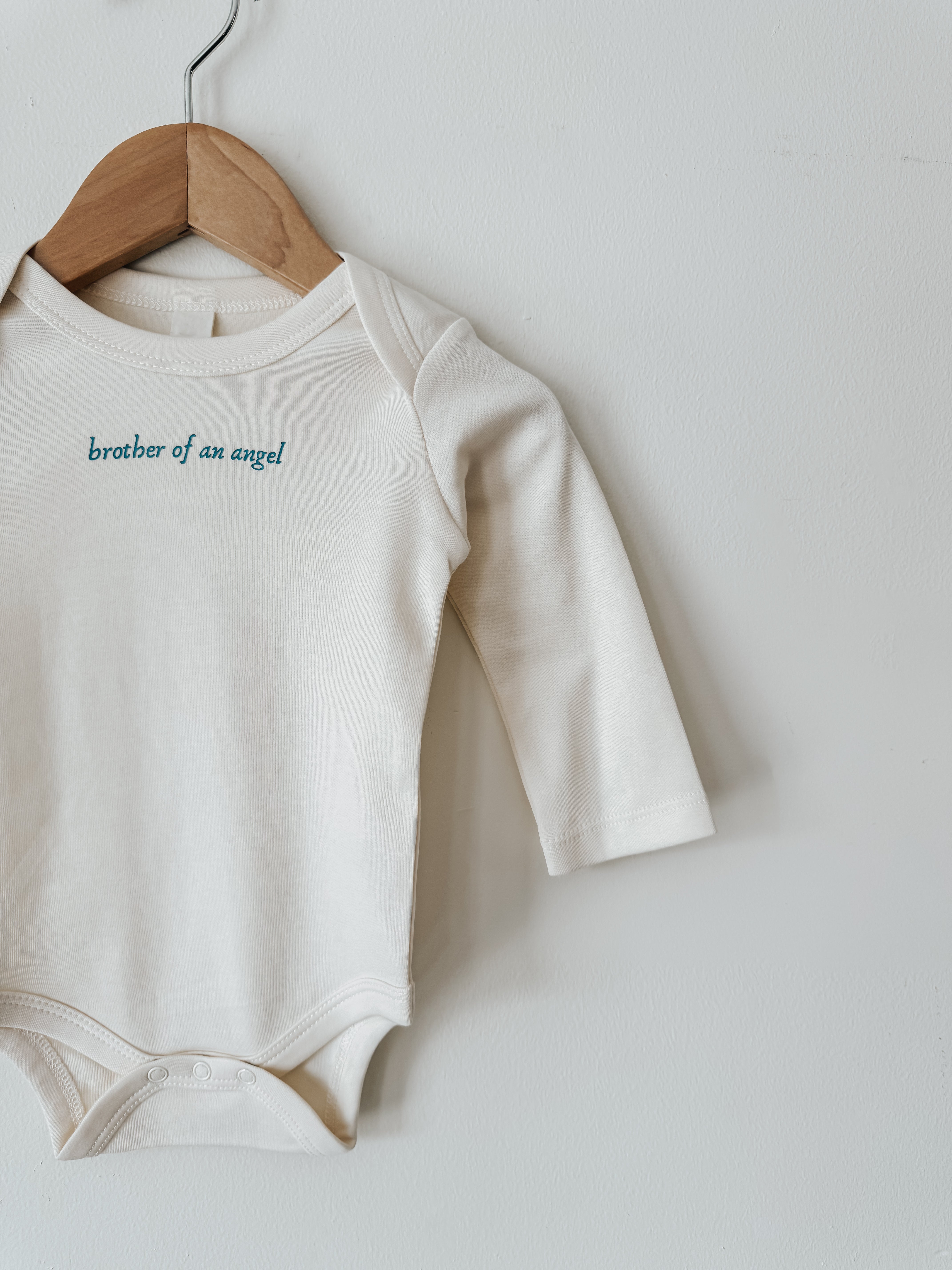 Classic Long Sleeve Bodysuit | Brother Of An Angel