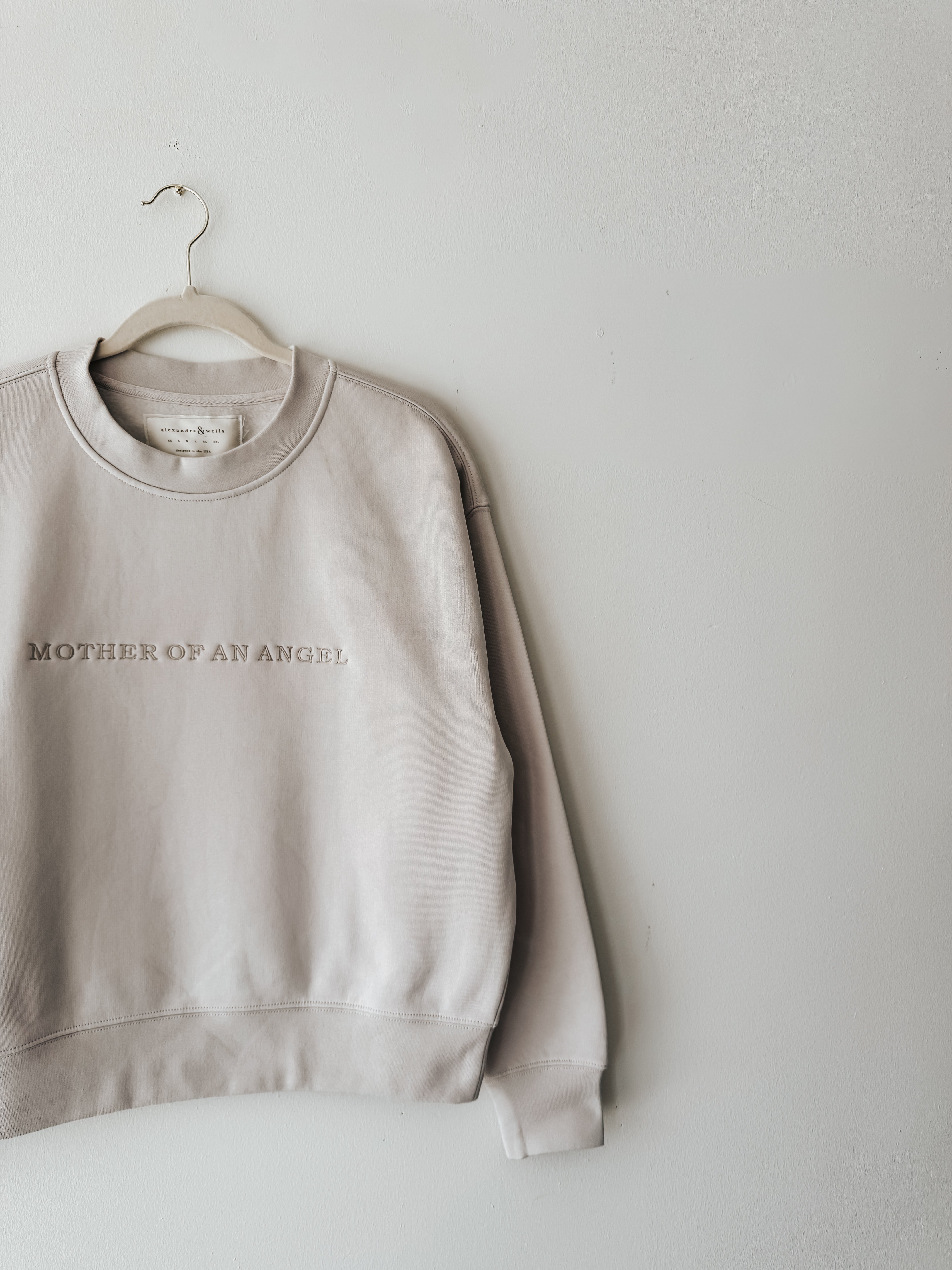 Relaxed Women’s Crew | Bone