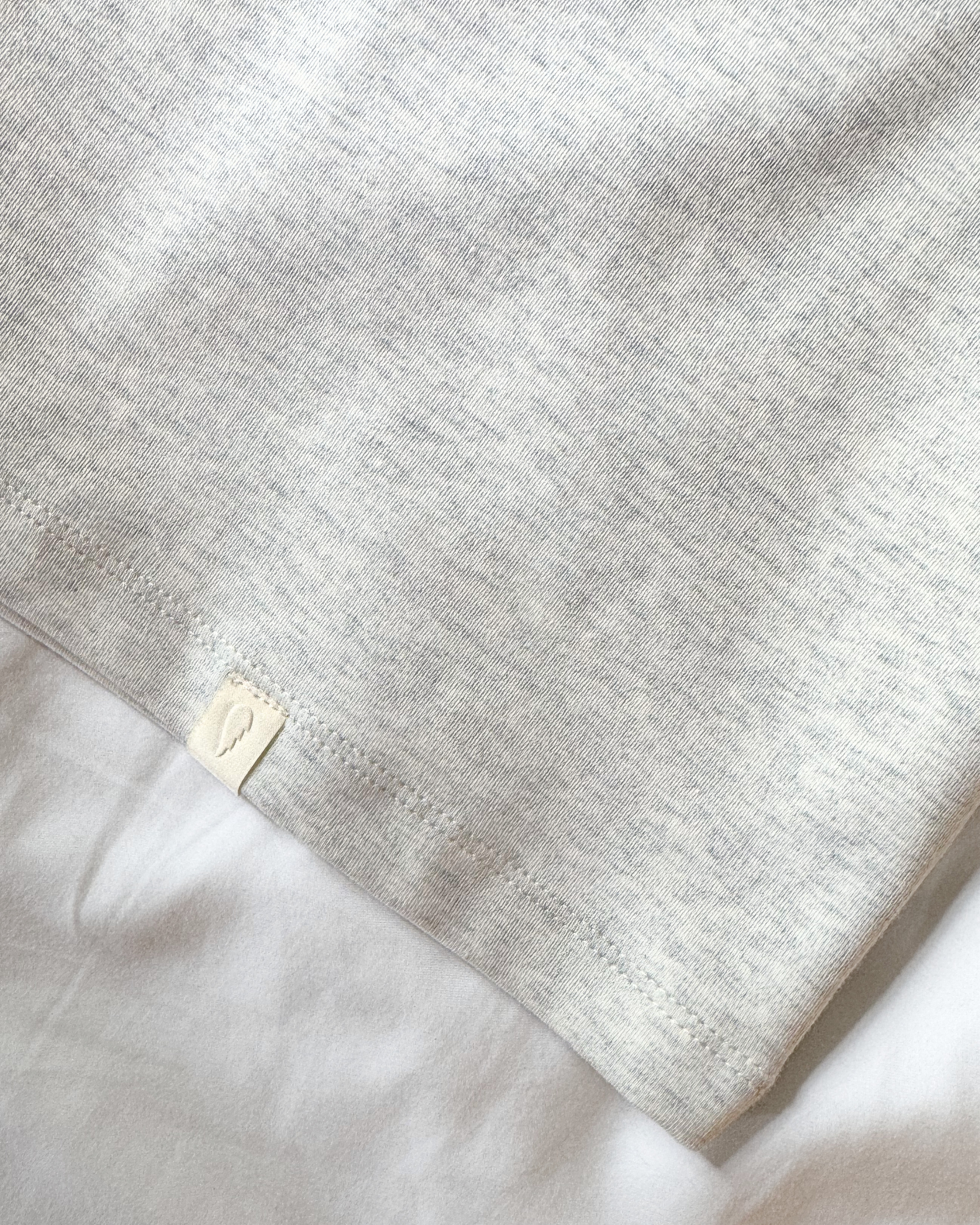 The Comfort Long Sleeve in Ash Marl | Sweet Baby