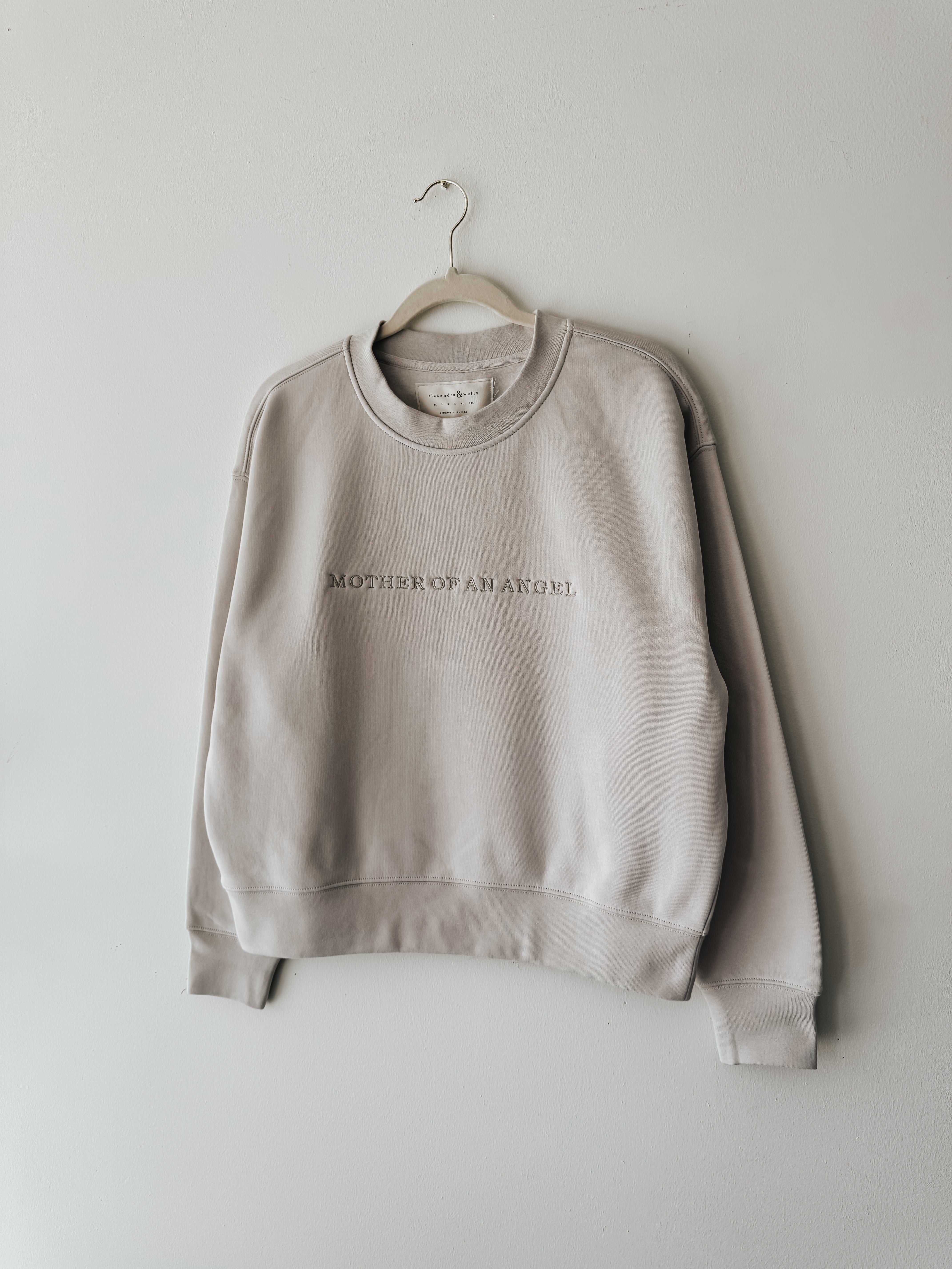 Relaxed Women’s Crew | Bone