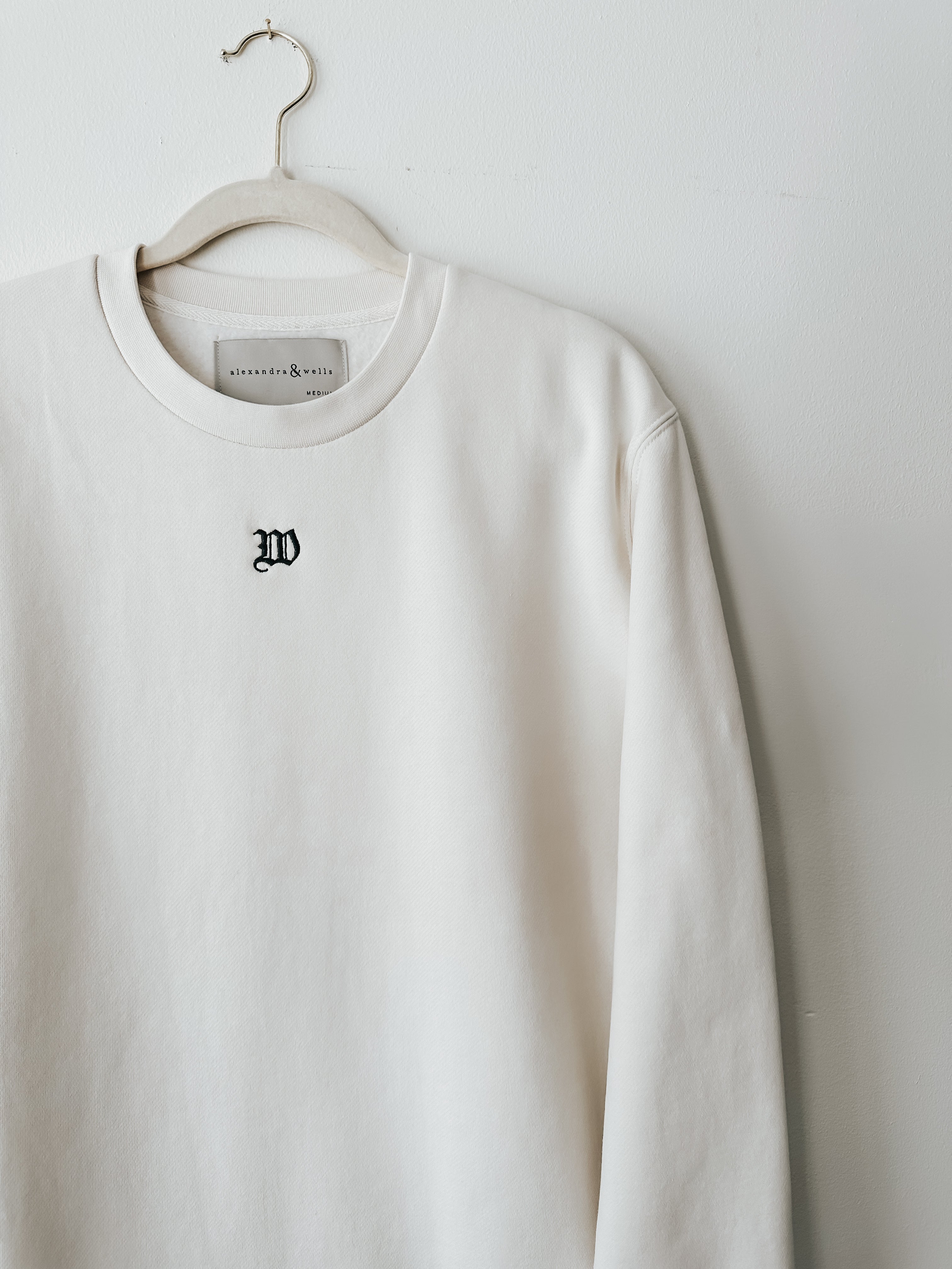 Signature Crewneck | Old English Letter