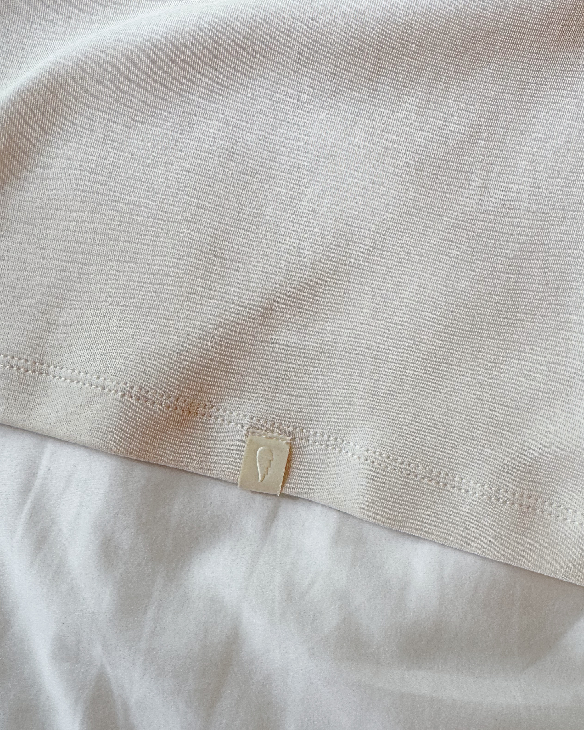 The Comfort Tee in Oyster | Sweet Baby