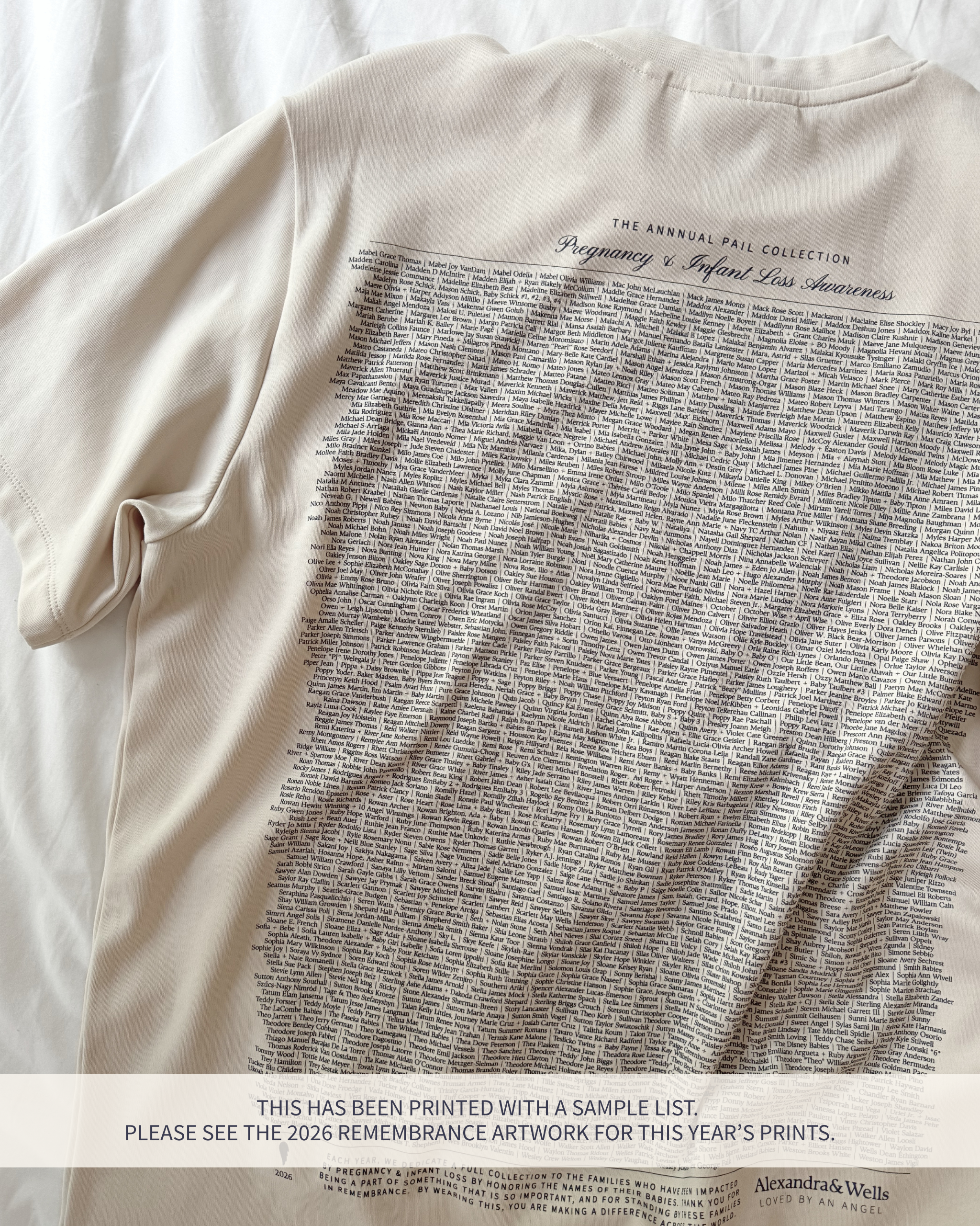 The Comfort Tee in Oyster | Sweet Baby