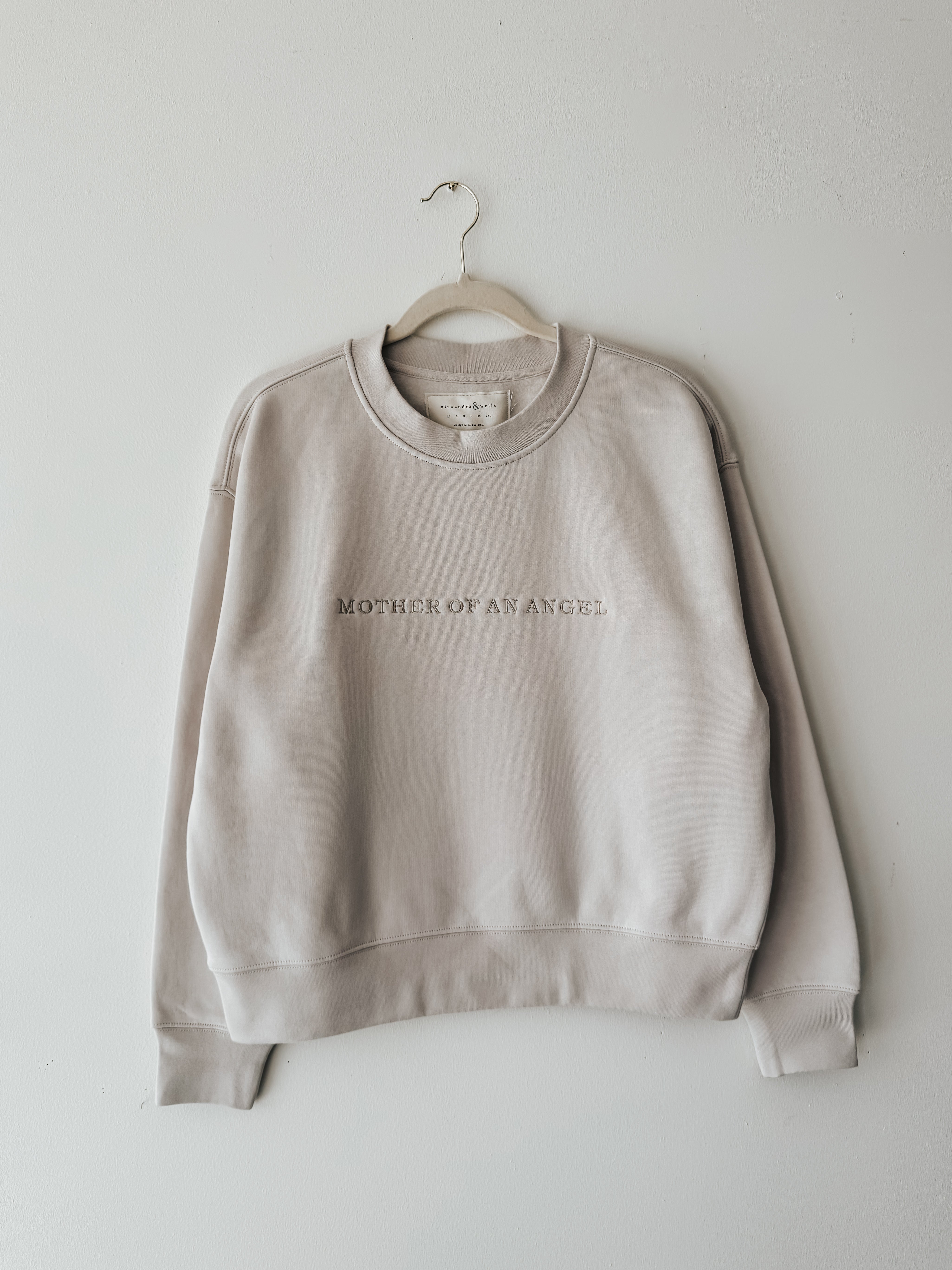 Relaxed Women’s Crew | Bone