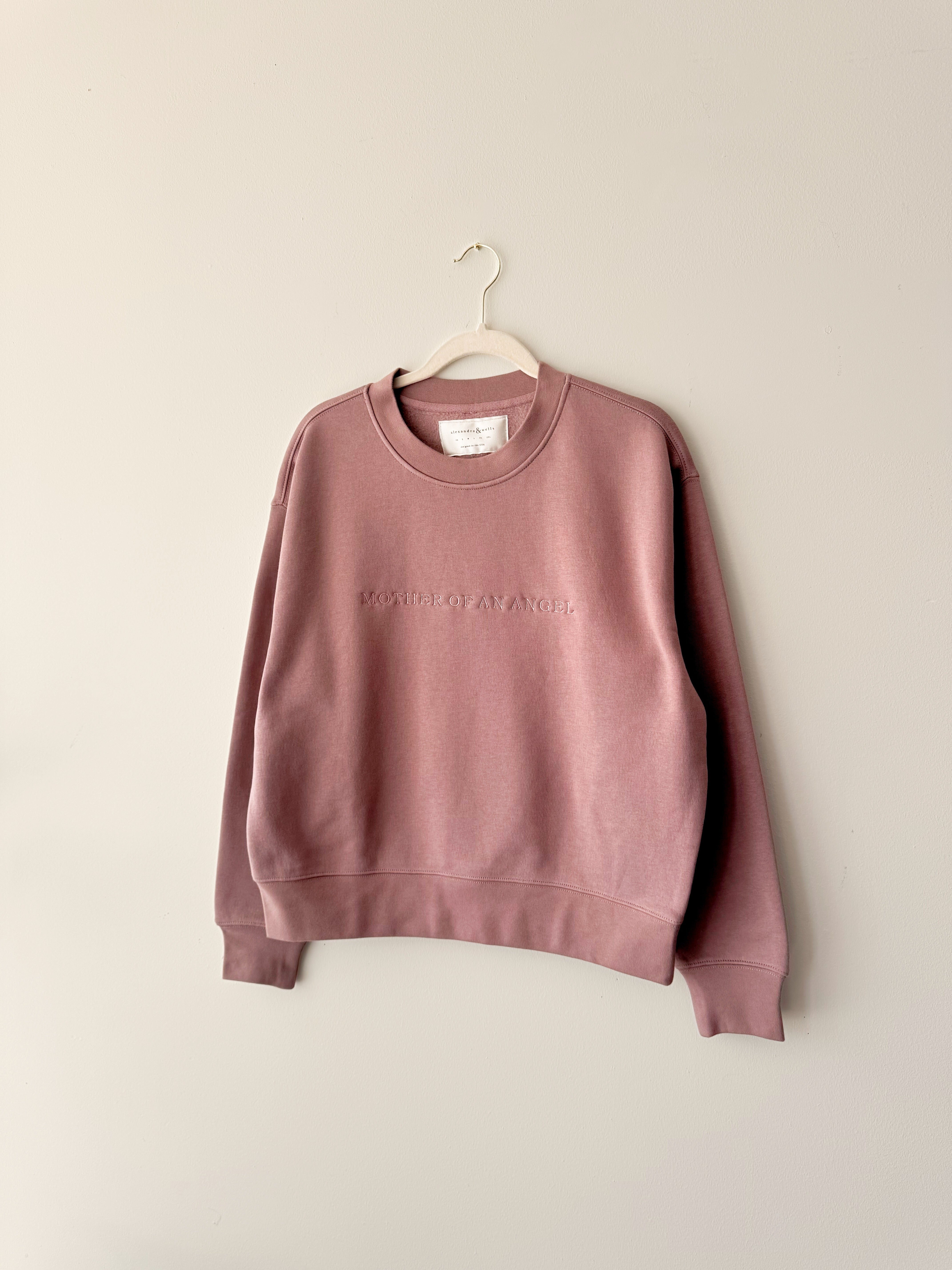 Relaxed Women’s Crew | Mauve