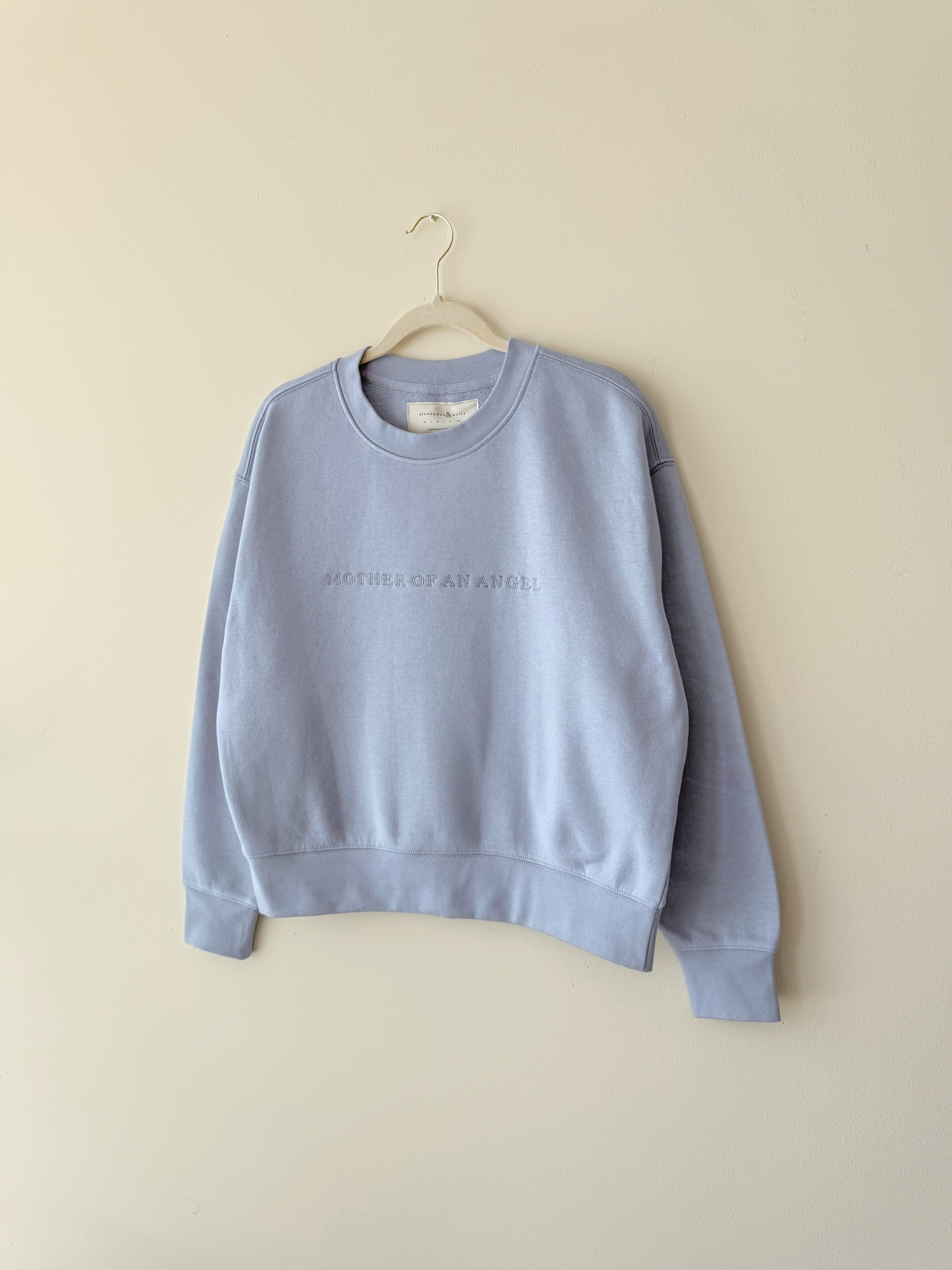 Relaxed Women’s Crew | Powder Blue