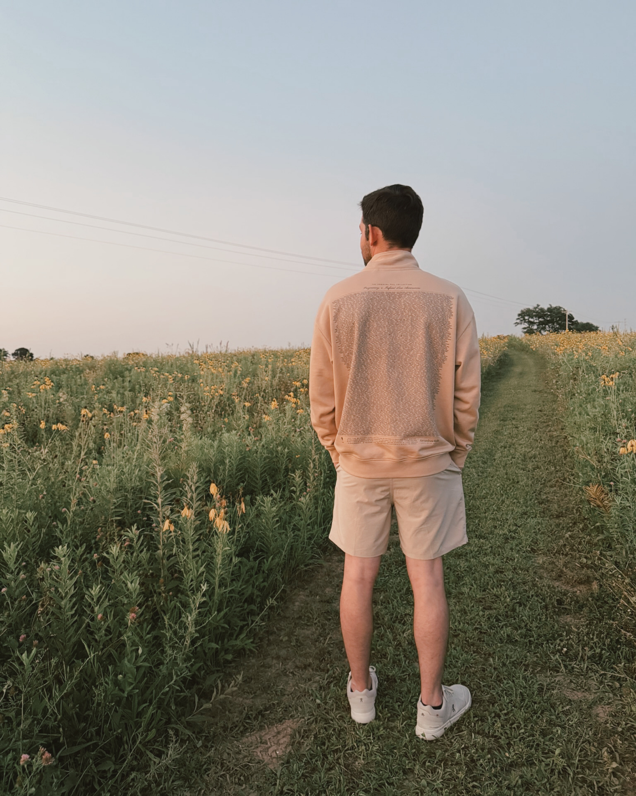 The Heritage Quarter Zip in Wheat | Sweet Baby