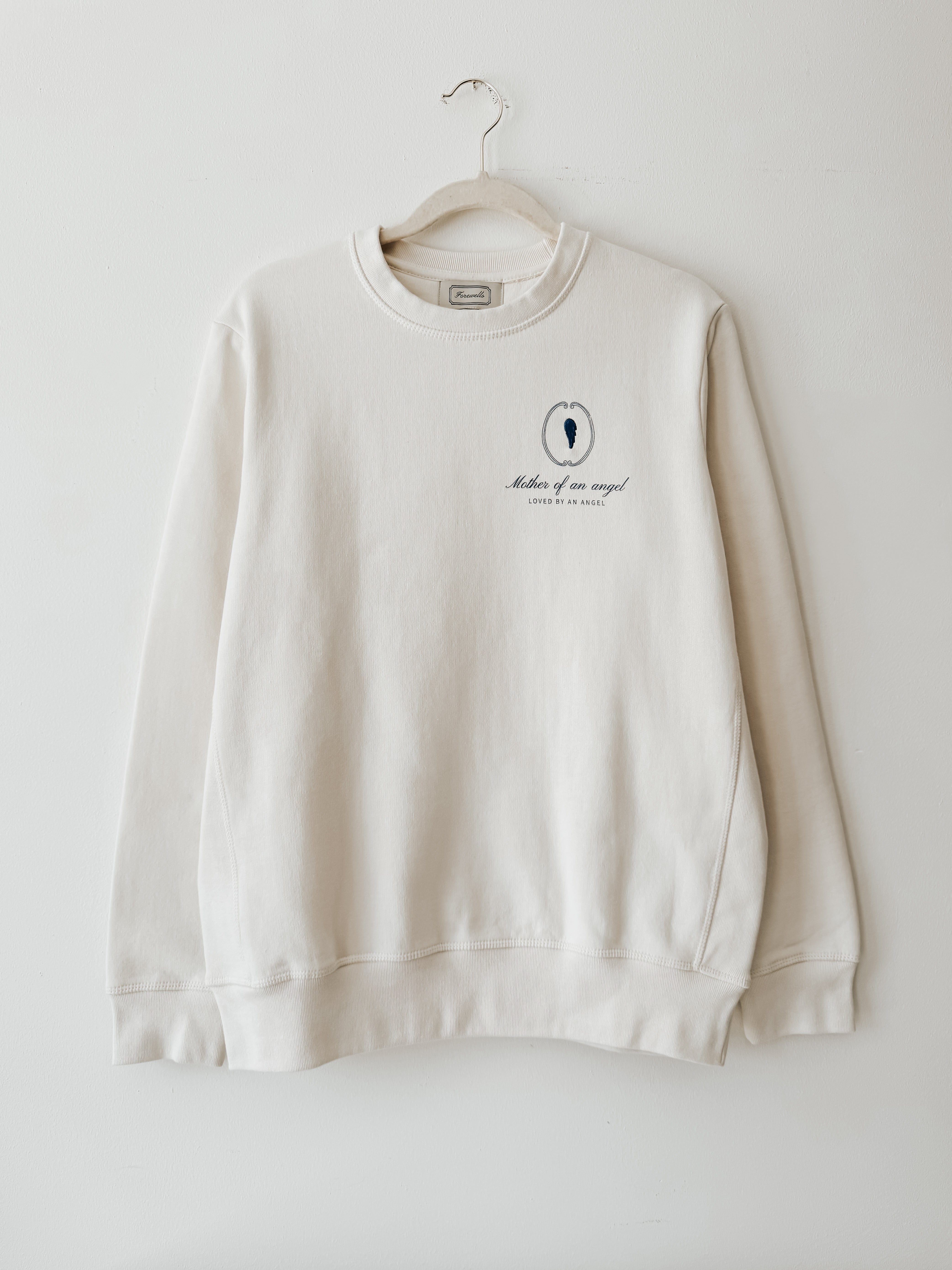 Signature Crewneck | Mother Of An Angel Crest