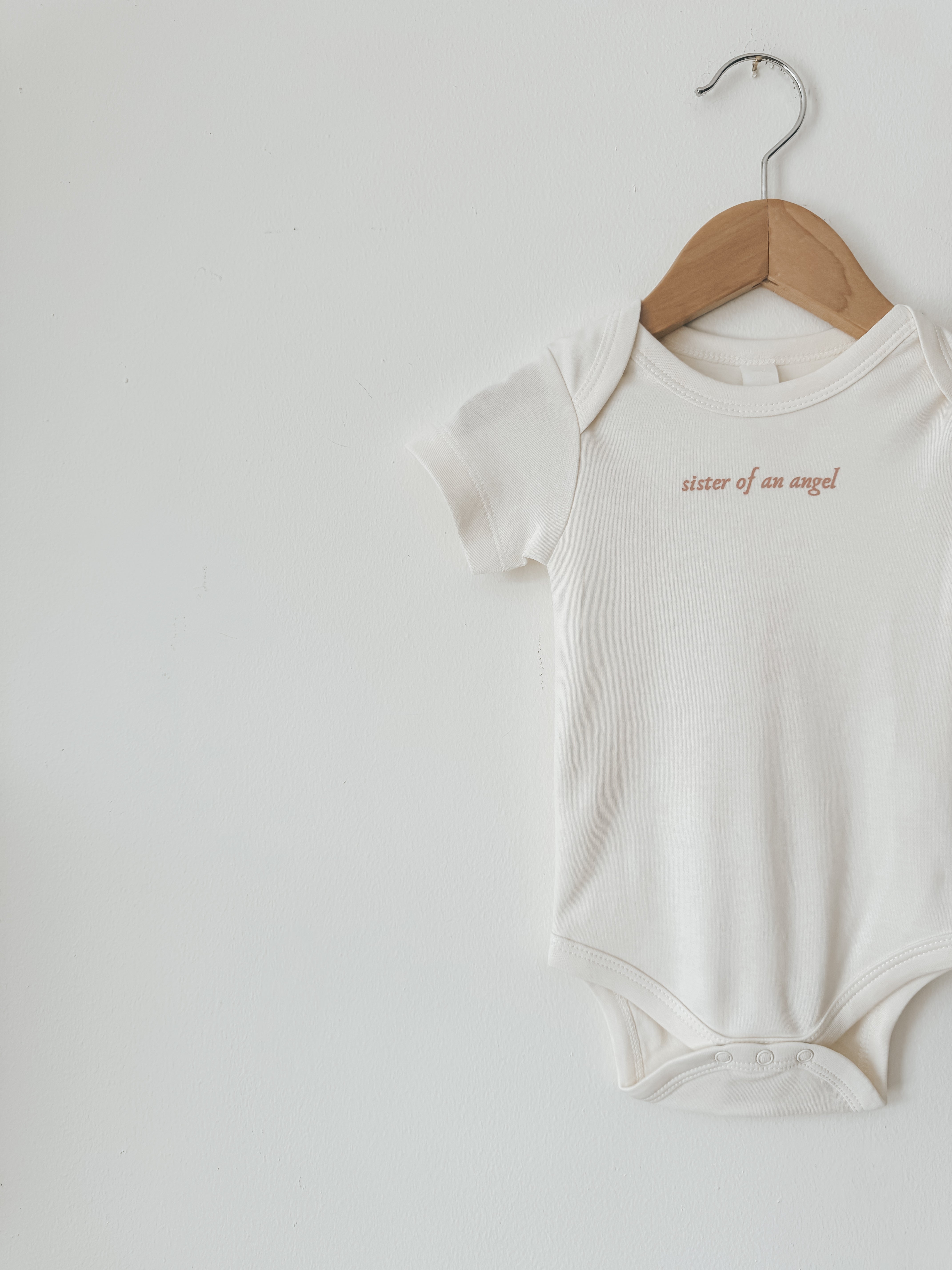 Classic Short Sleeve Bodysuit | Sister Of An Angel