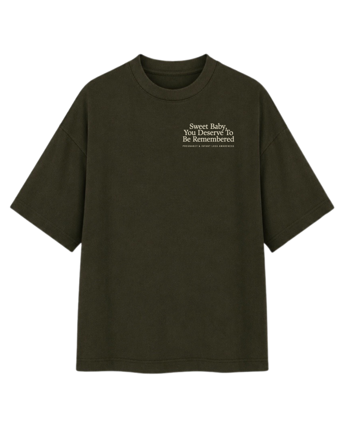 The Comfort Tee in Loden | Sweet Baby