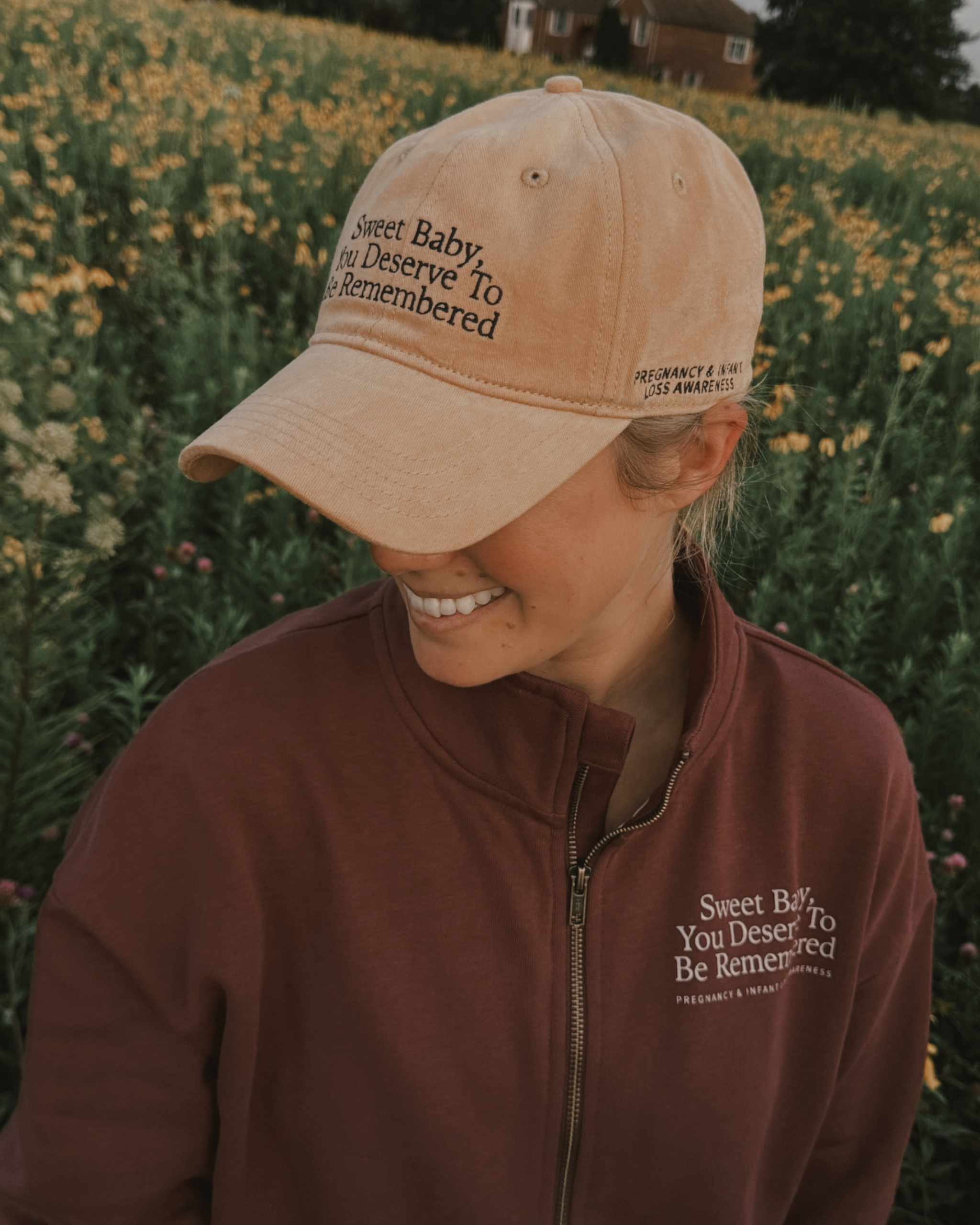 The Cotton Dad Hat in Wheat | Sweet Baby