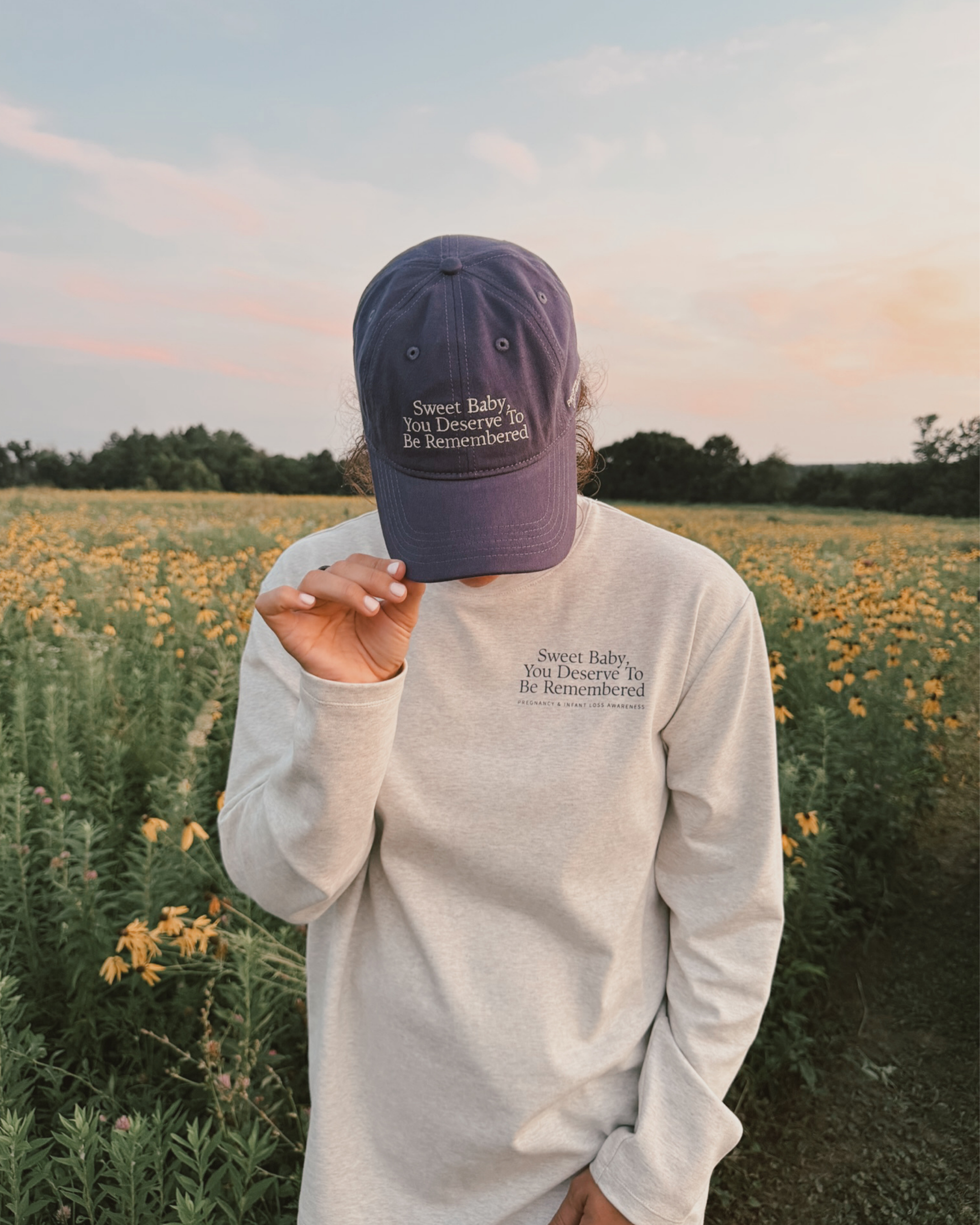 The Cotton Dad Hat in Deep Navy | Sweet Baby