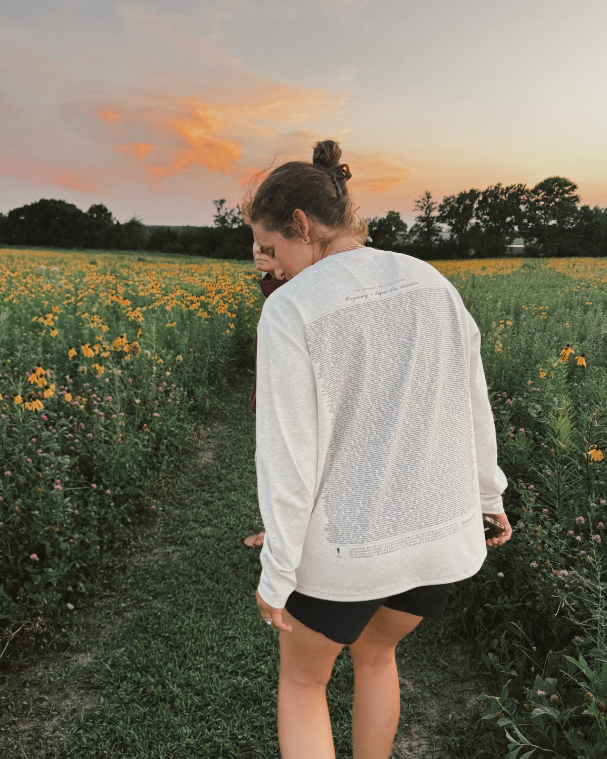 The Comfort Long Sleeve in Ash Marl | Sweet Baby