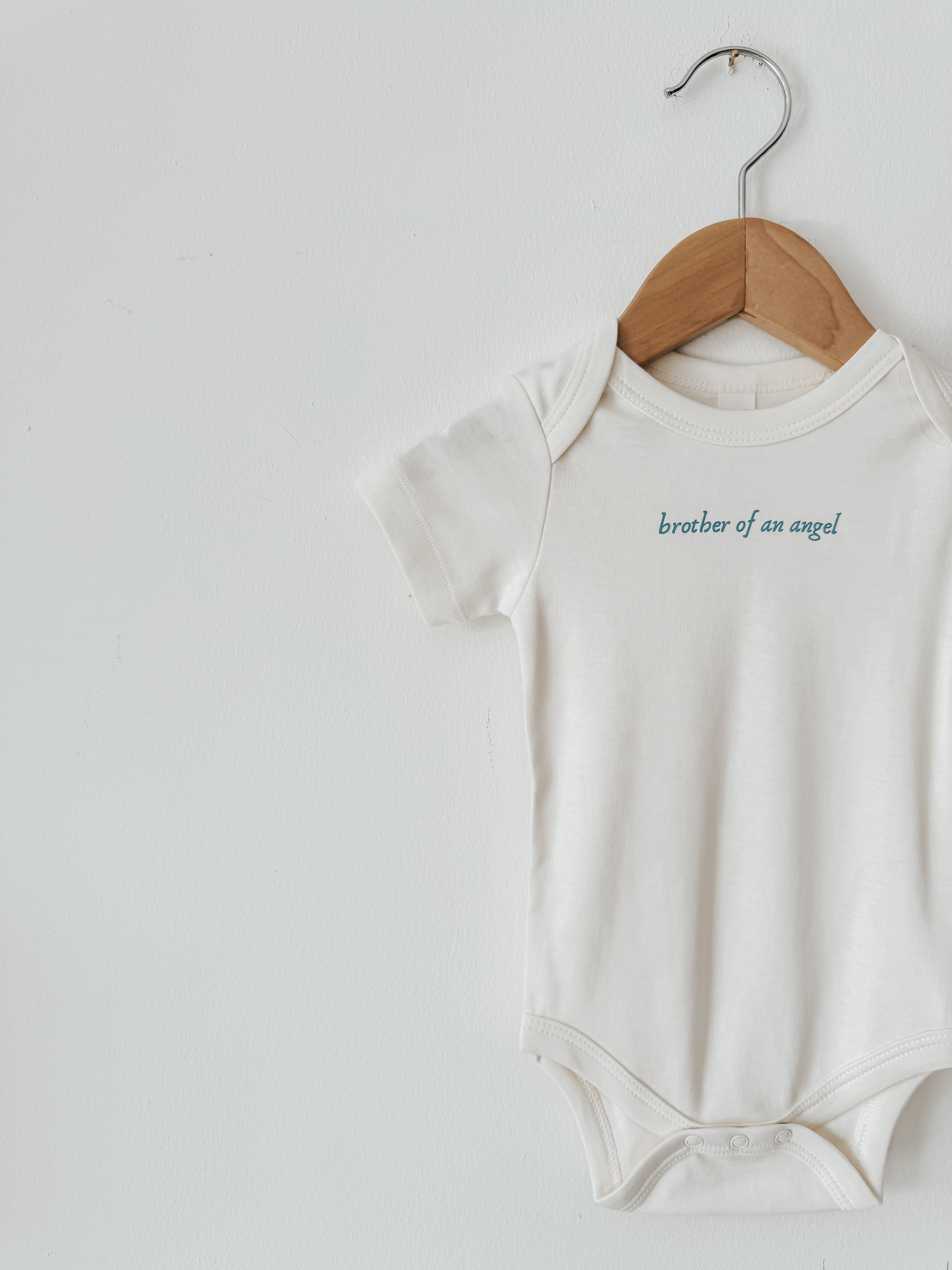 Classic Short Sleeve Bodysuit | Brother Of An Angel