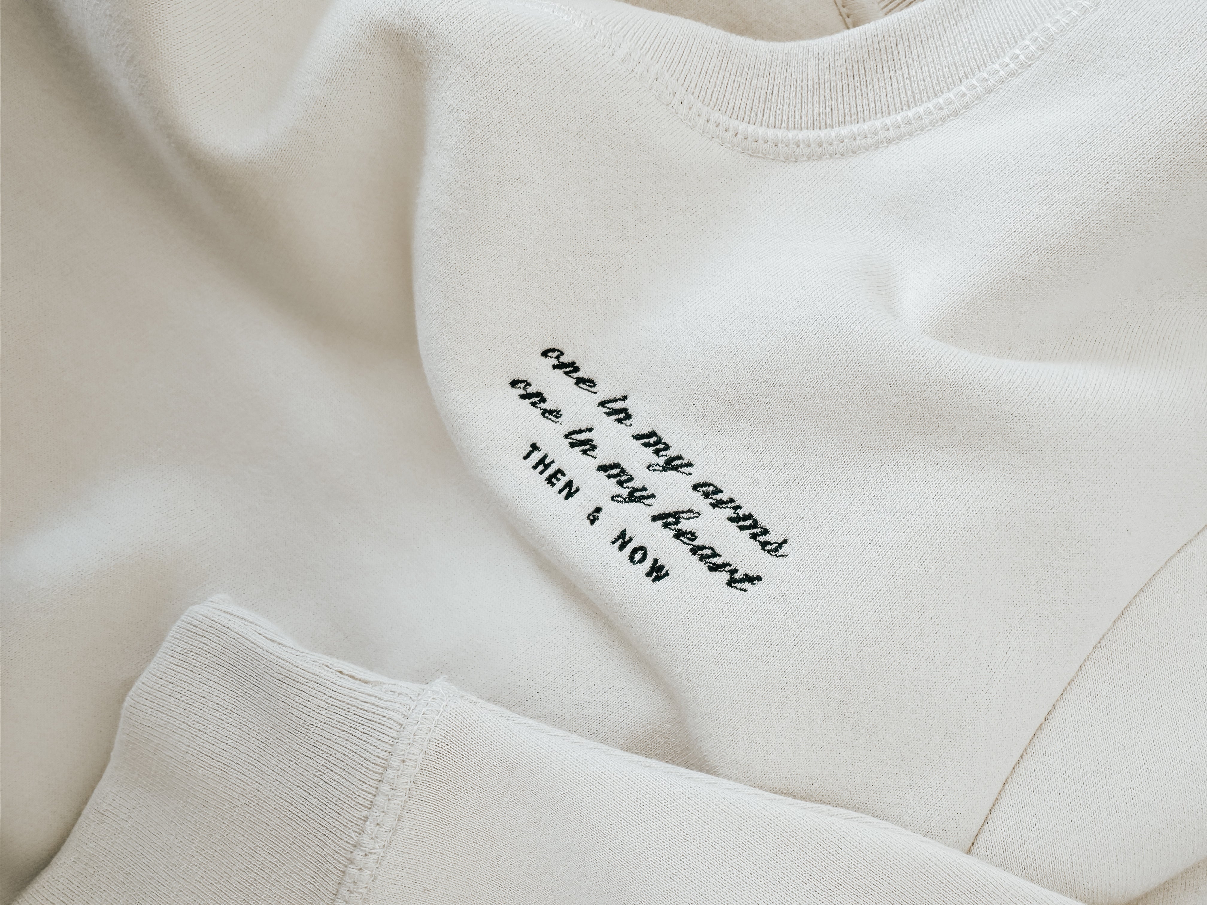 Signature Crewneck | Then & Now