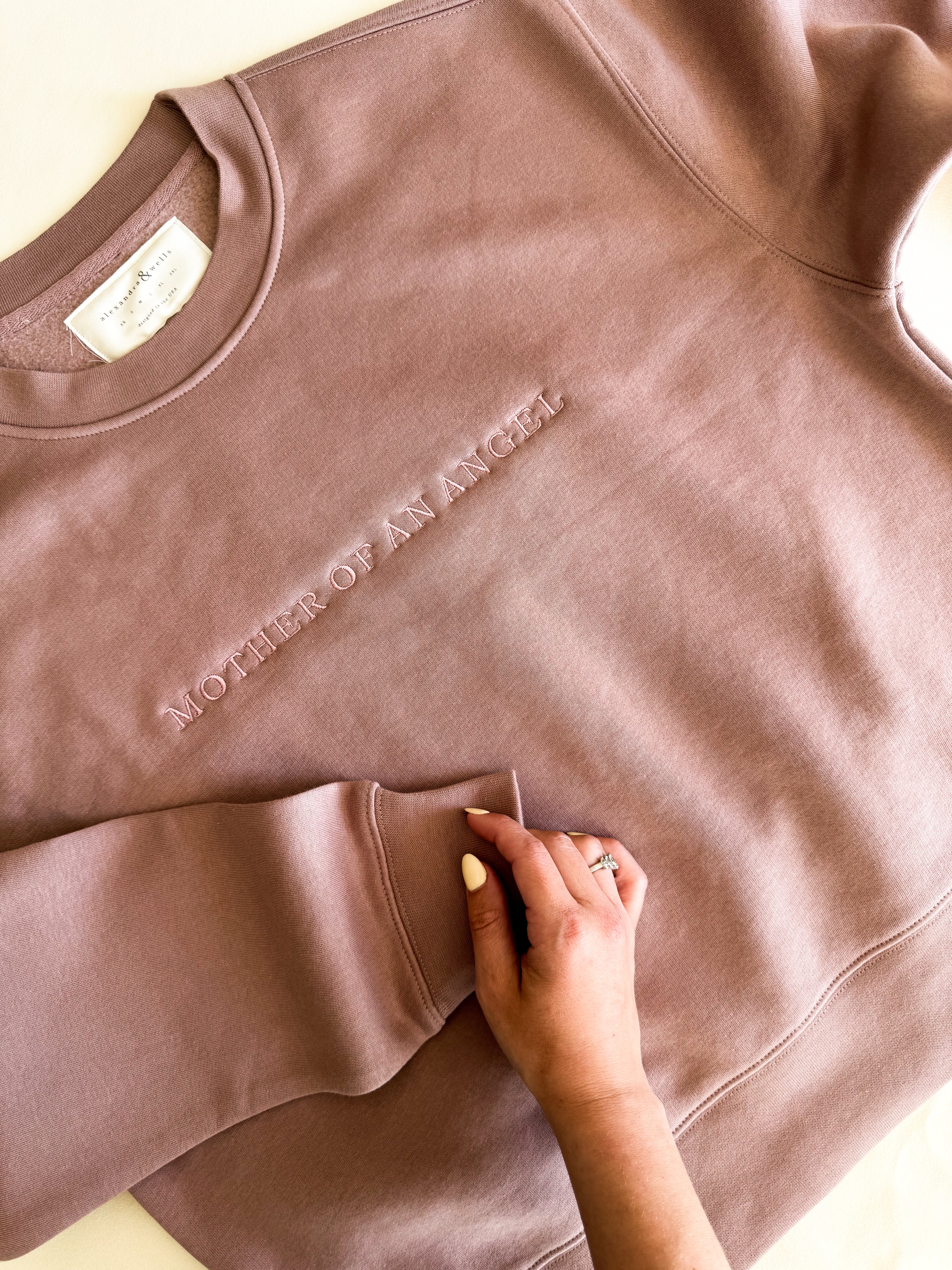 Relaxed Women’s Crew | Mauve