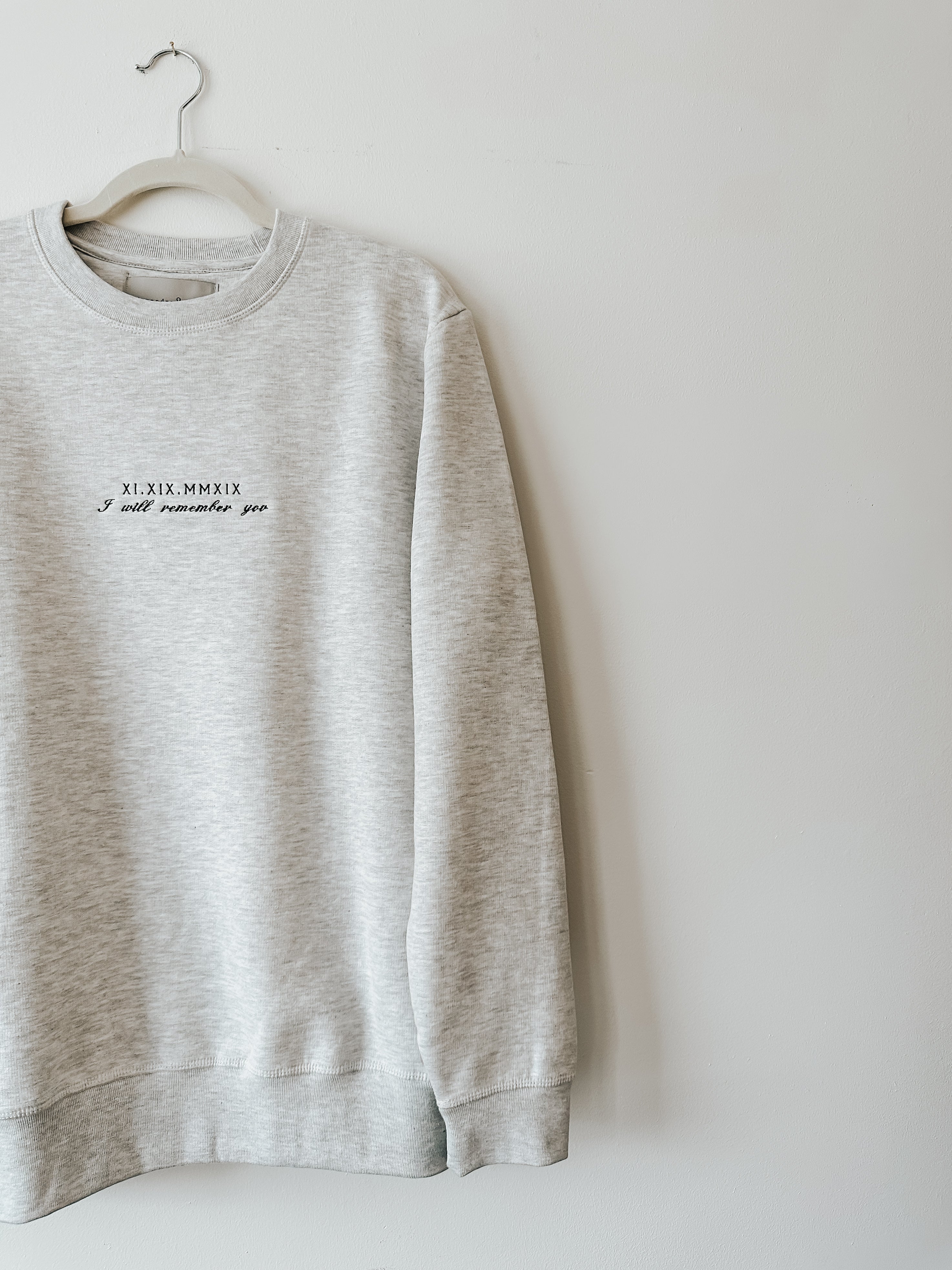 Signature Crewneck | Roman Numerals