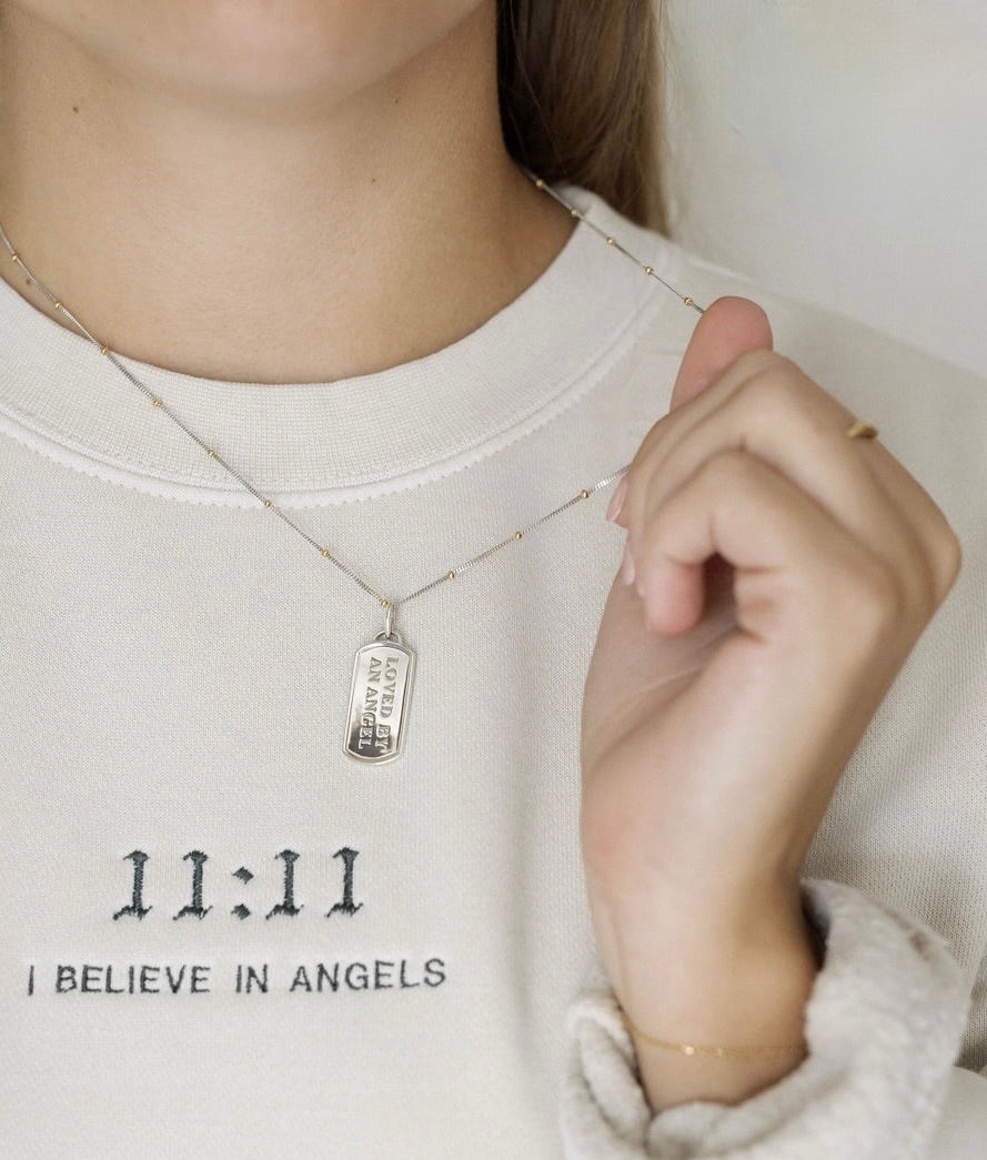 The Foundation Tag | Sterling Silver