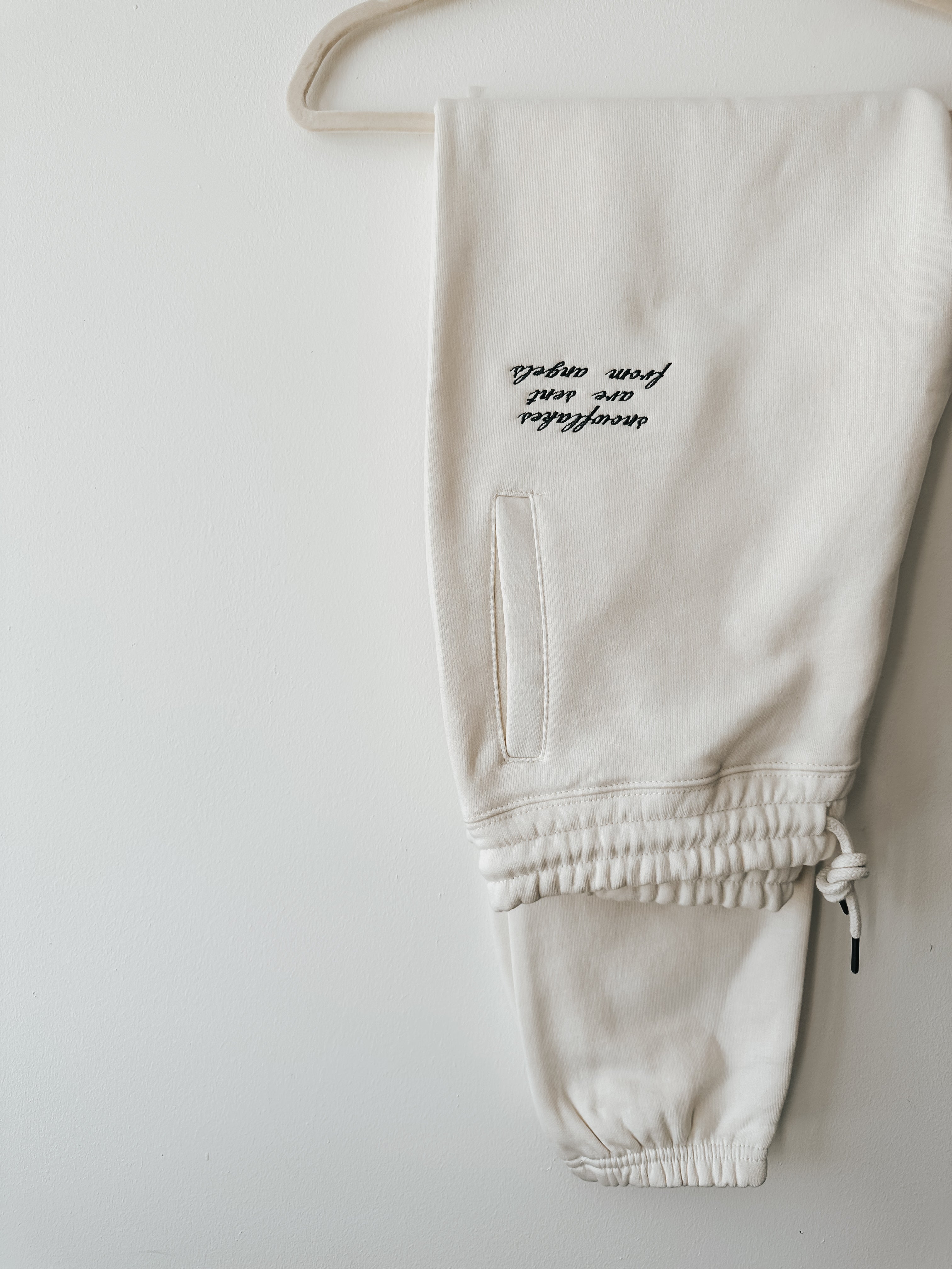 Heavy Cotton Sweatpants | Snowflakes