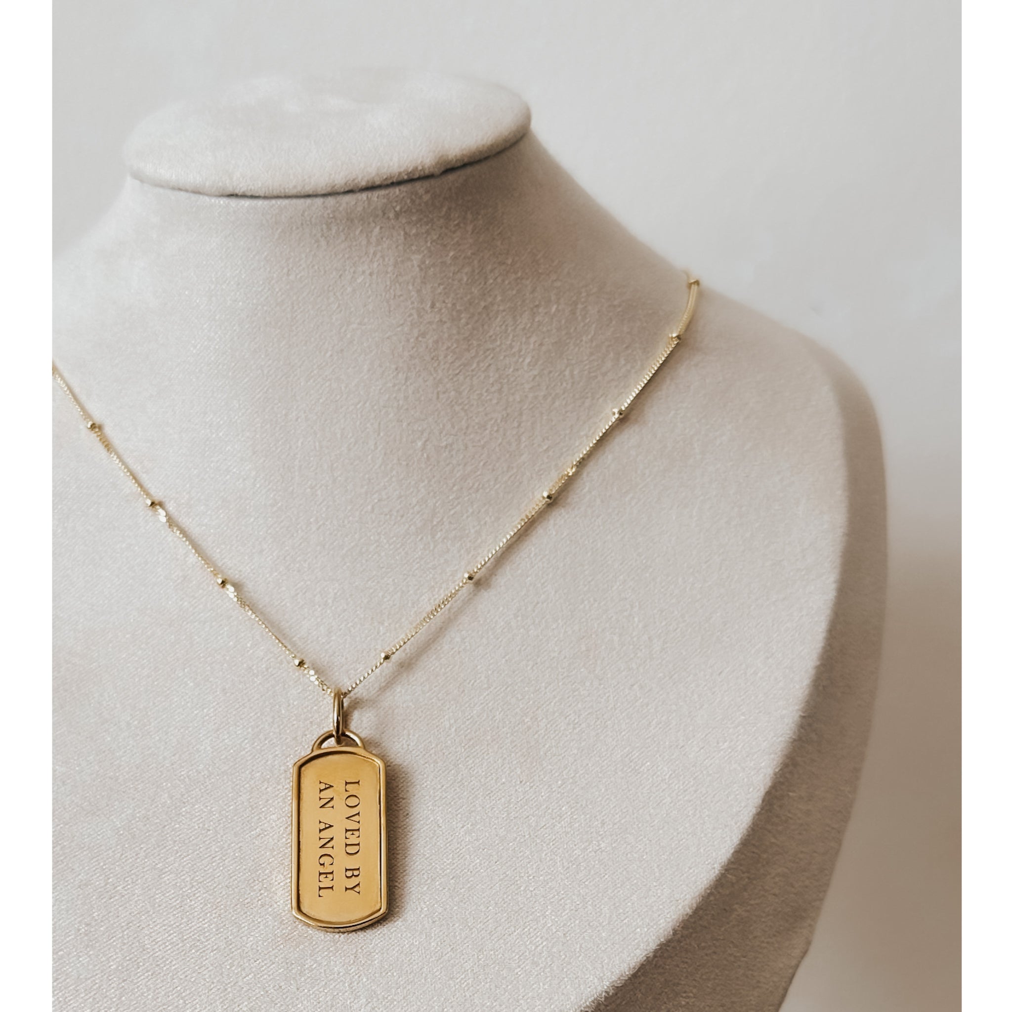 The Foundation Tag | 14k Yellow Gold