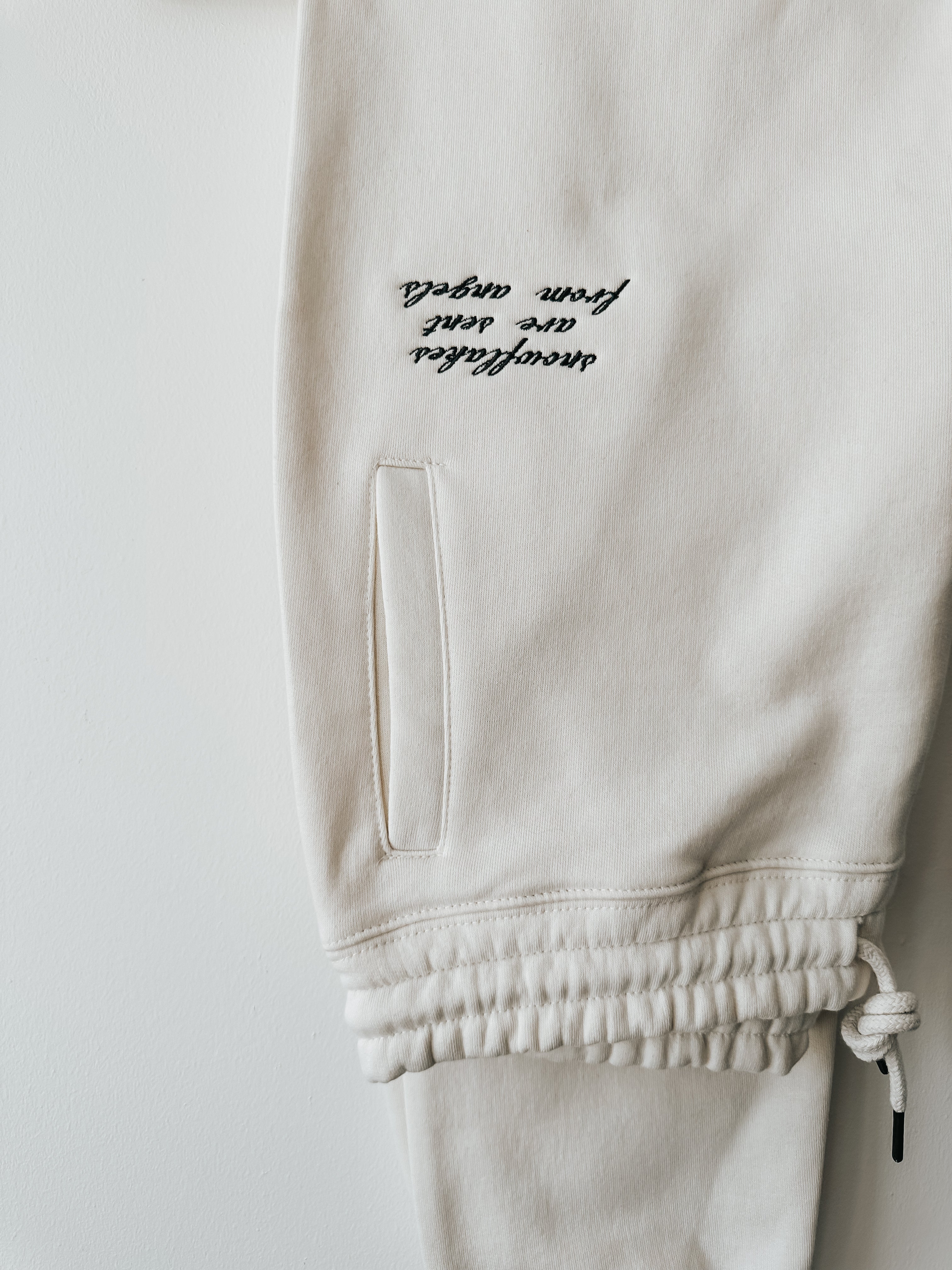Heavy Cotton Sweatpants | Snowflakes