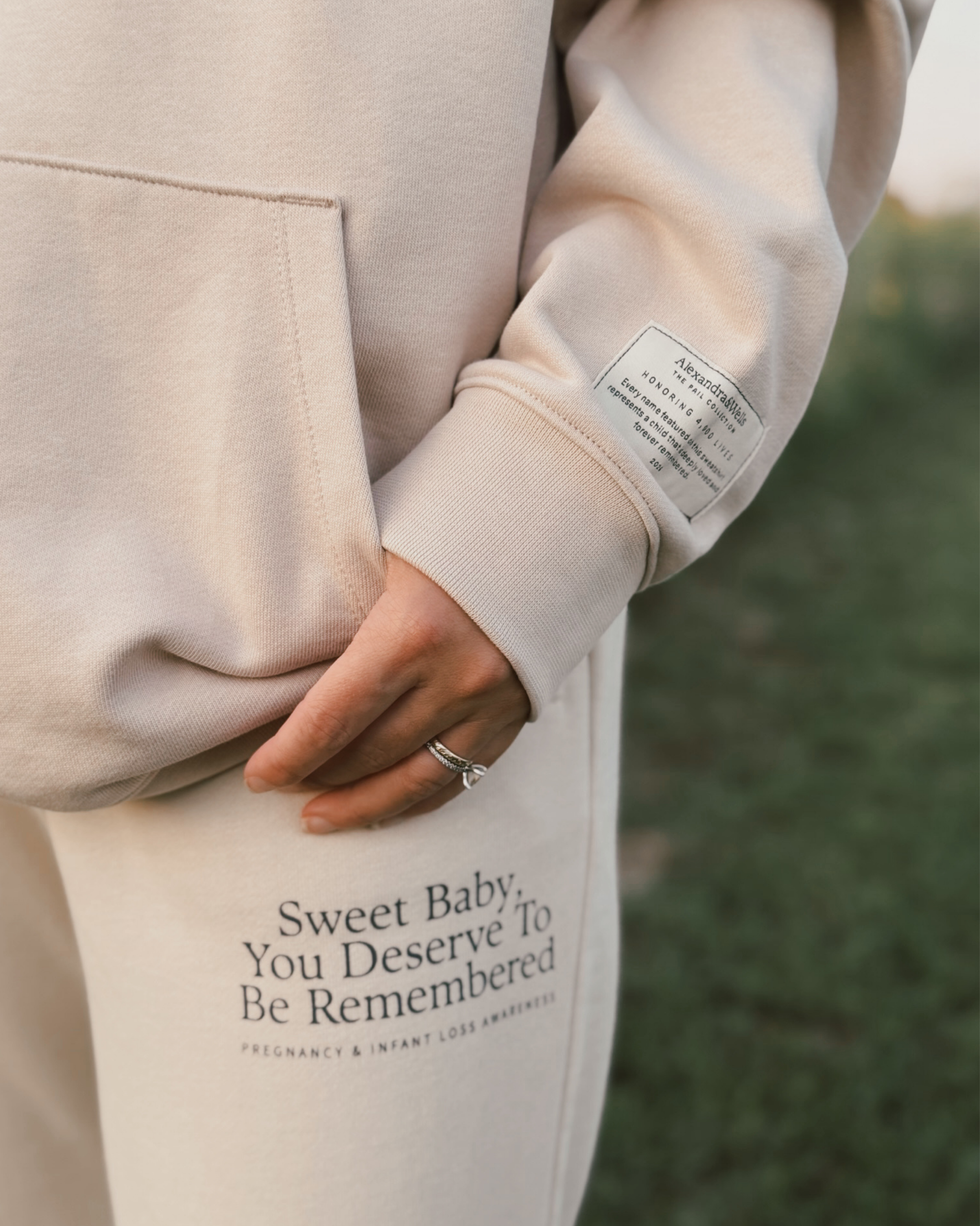 The Heritage Hood in Antique Blush | Sweet Baby