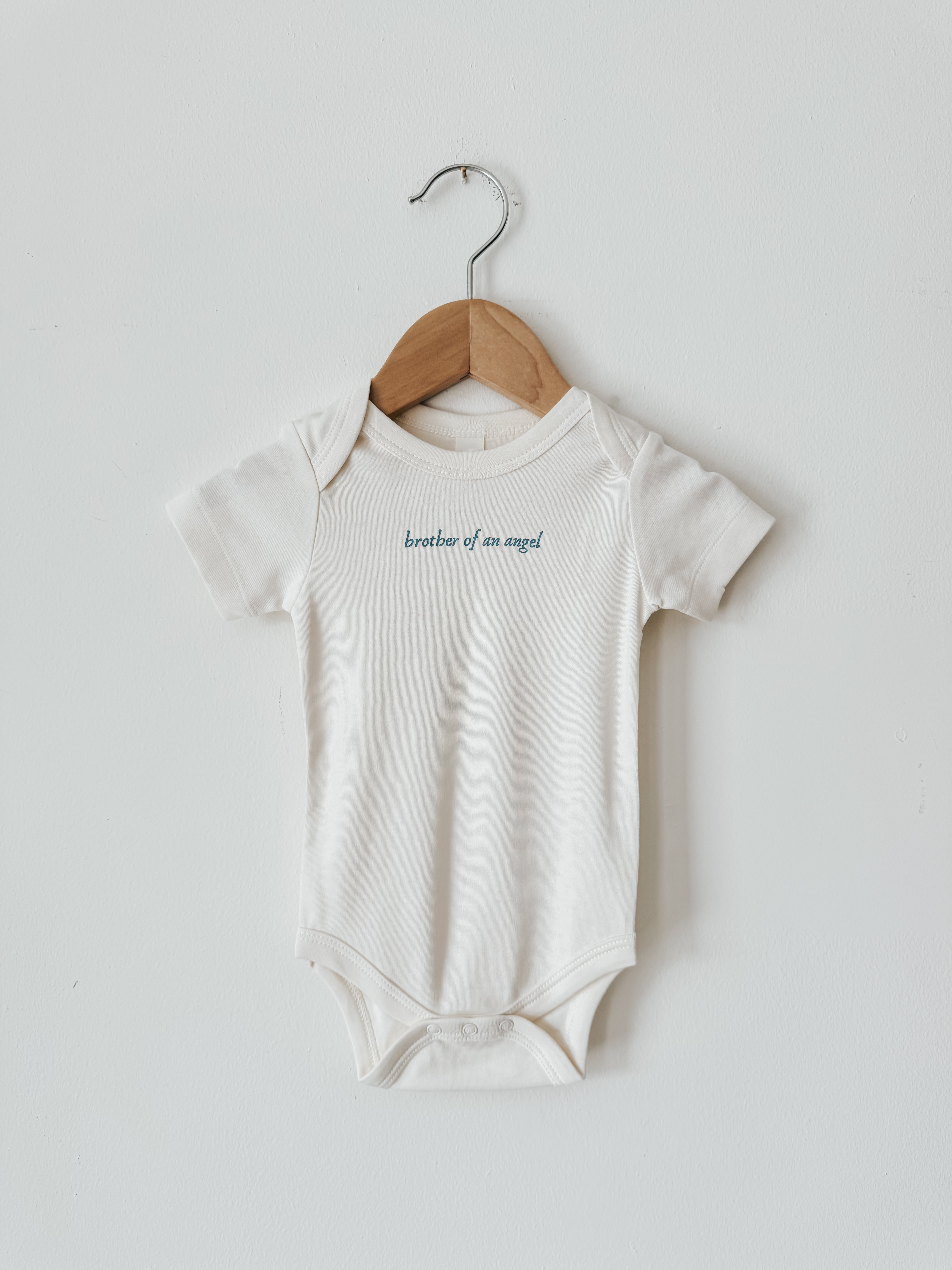 Classic Short Sleeve Bodysuit | Brother Of An Angel