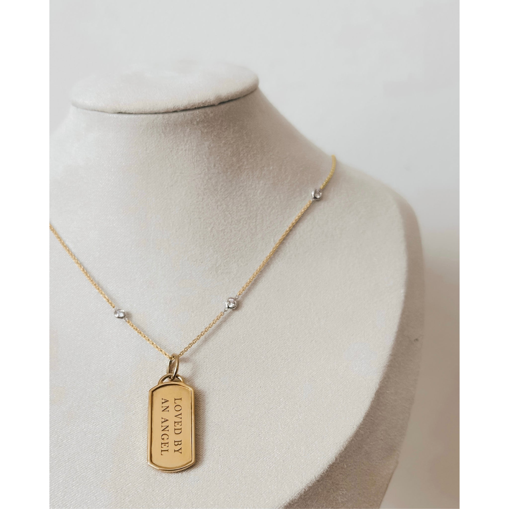 The Foundation Tag | 14k Yellow Gold