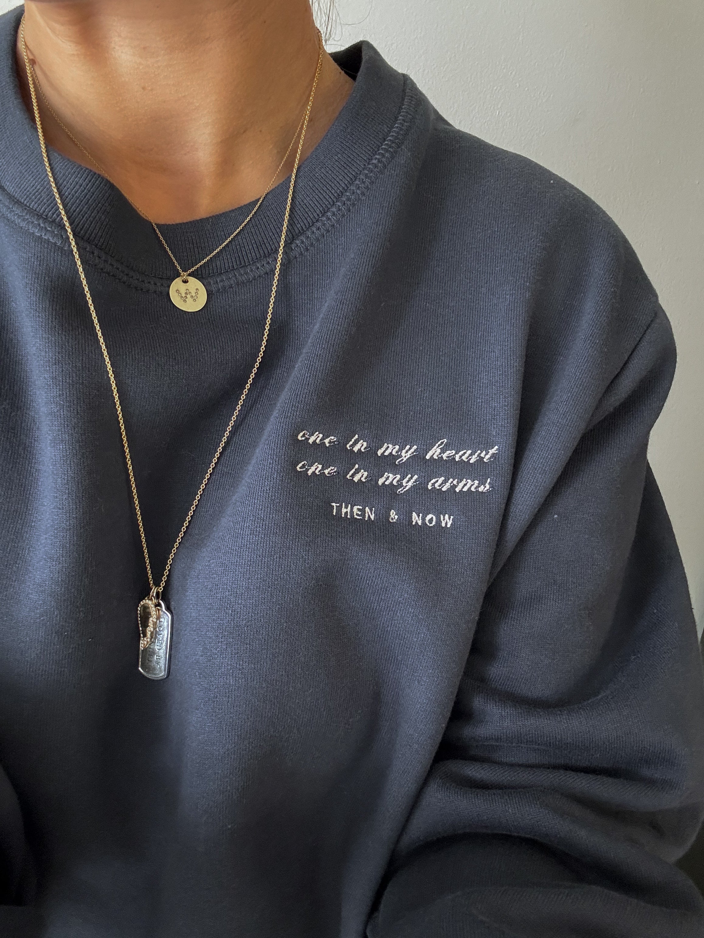 Signature Crewneck | Then & Now