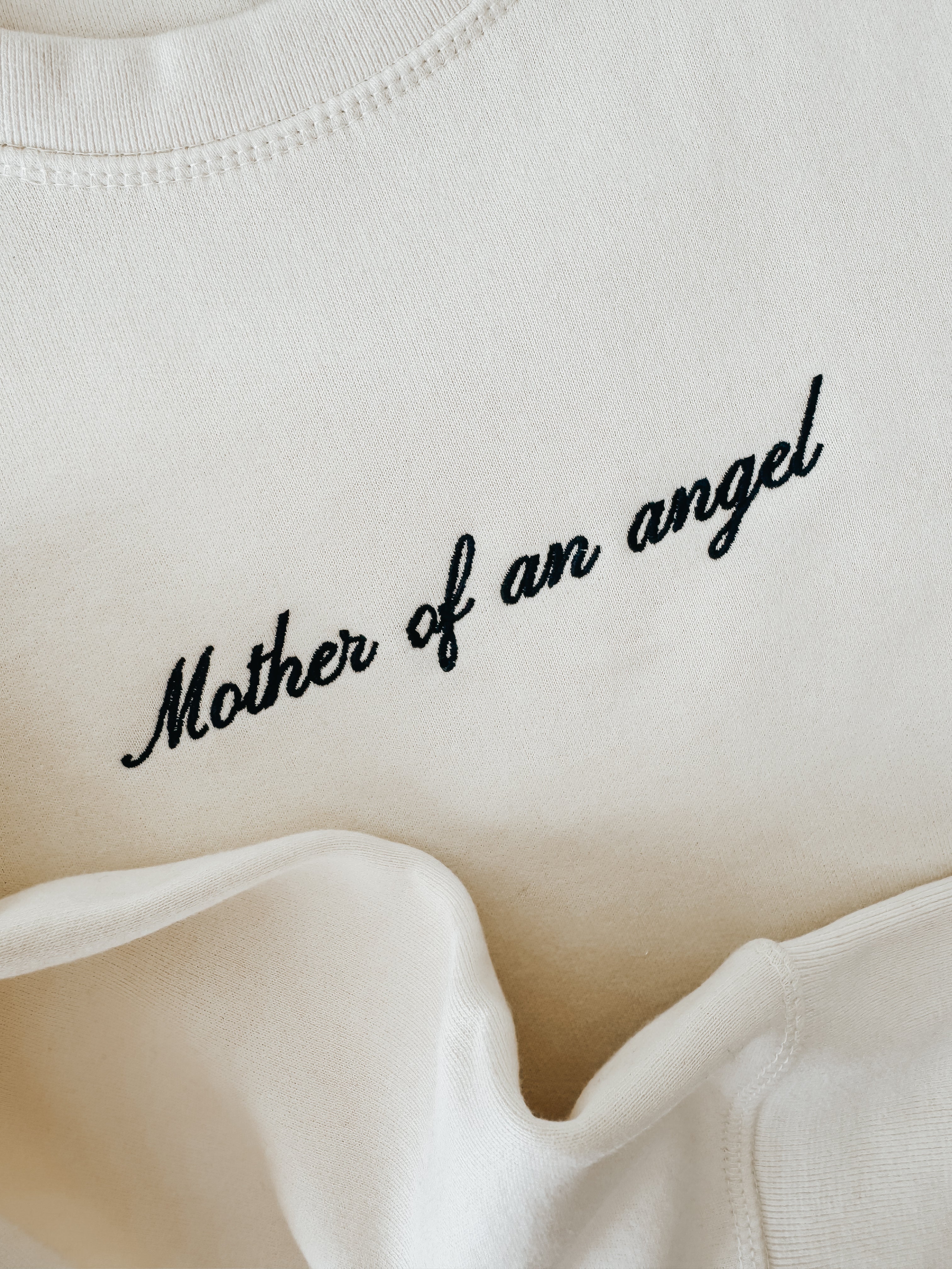 Signature Crewneck | Mother Of An Angel Script