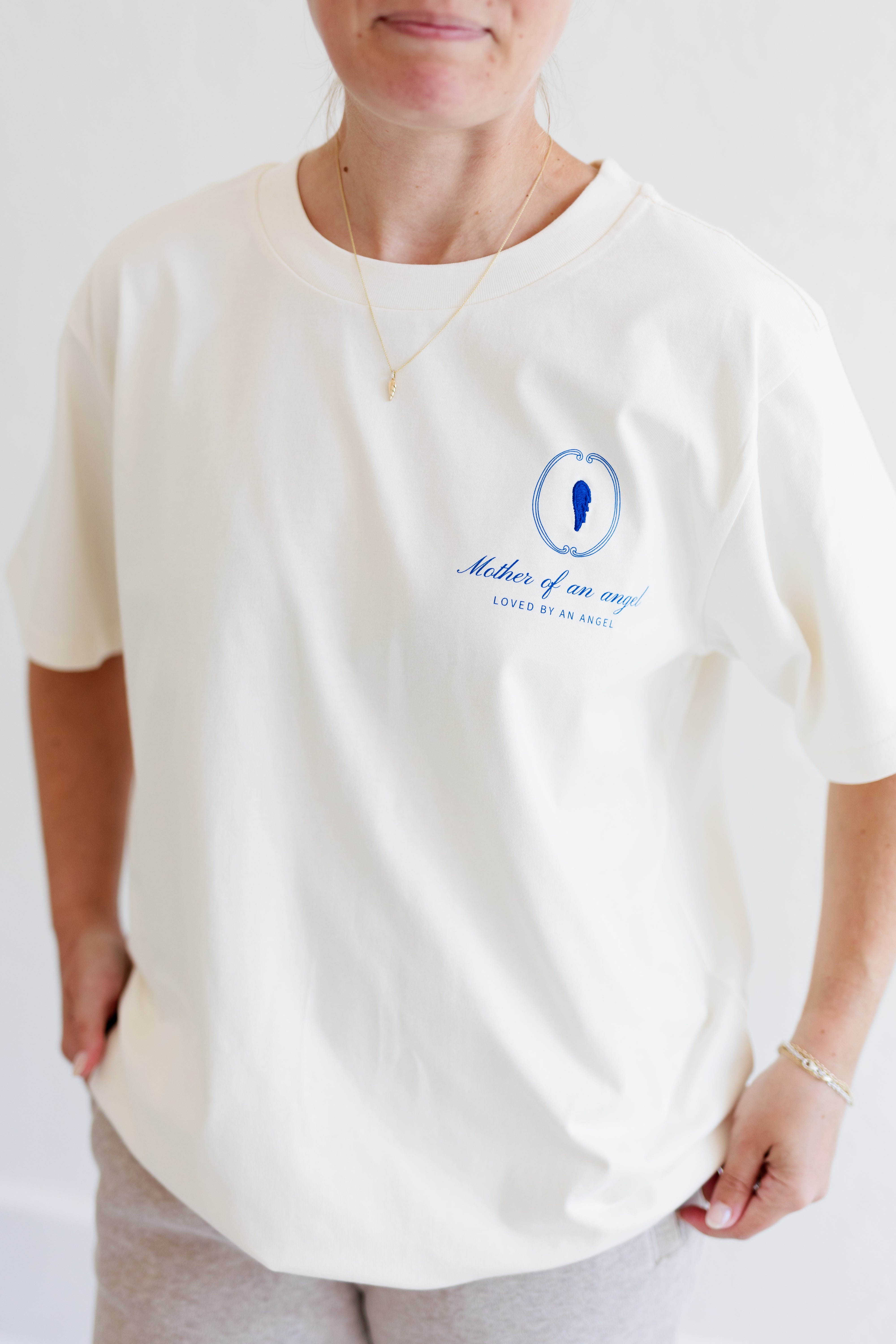 Classic Tee | Mother Of An Angel Crest