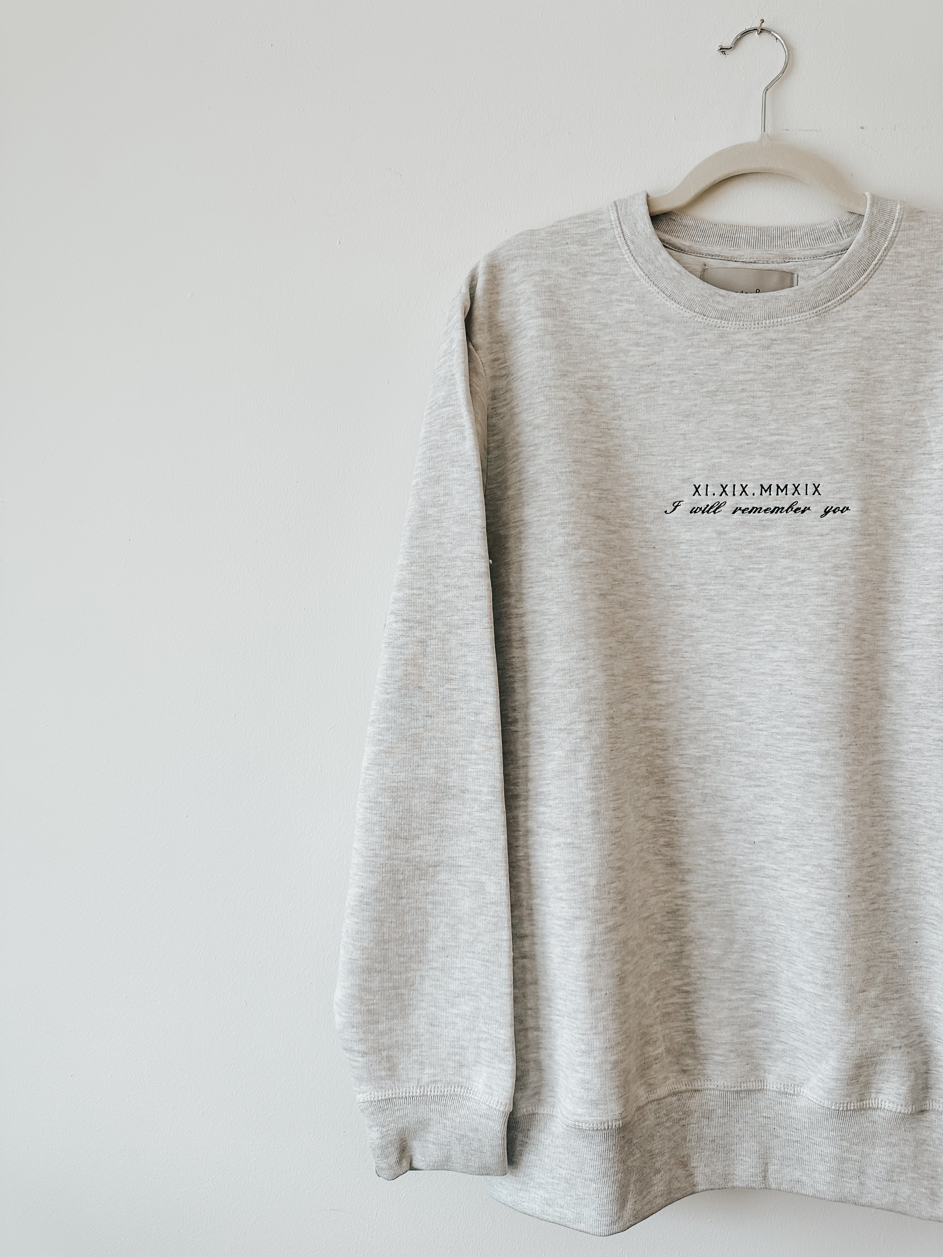 Signature Crewneck | Roman Numerals