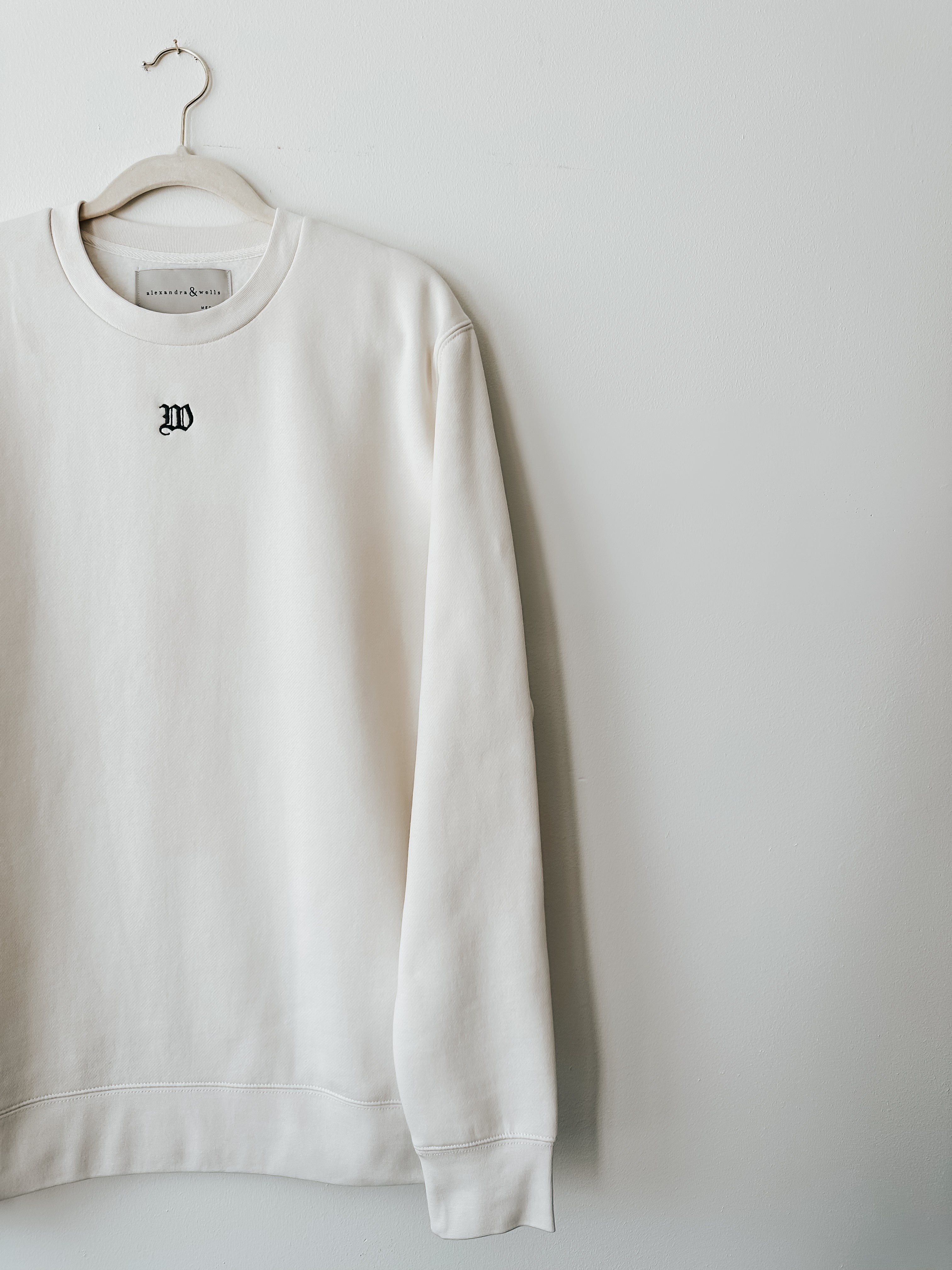 Signature Crewneck | Old English Letter