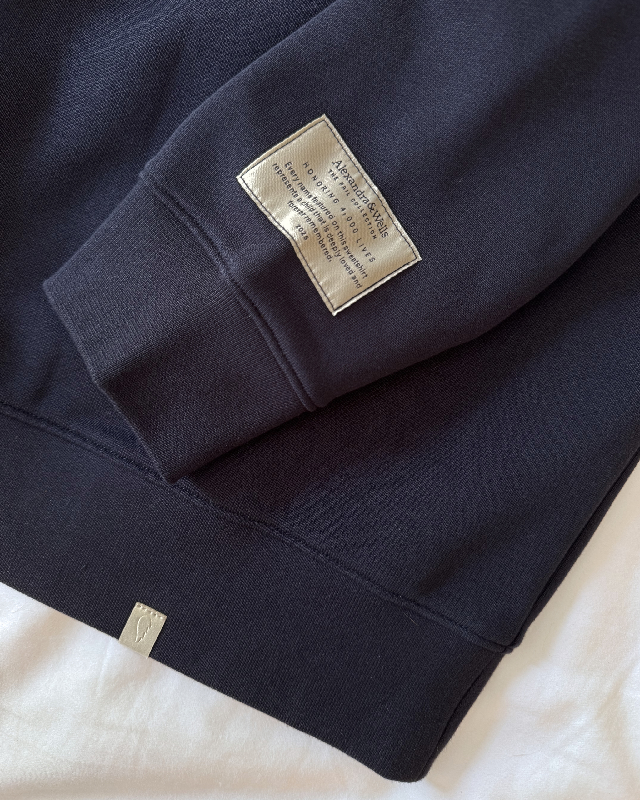 The Heritage Crew in Deep Navy | Sweet Baby
