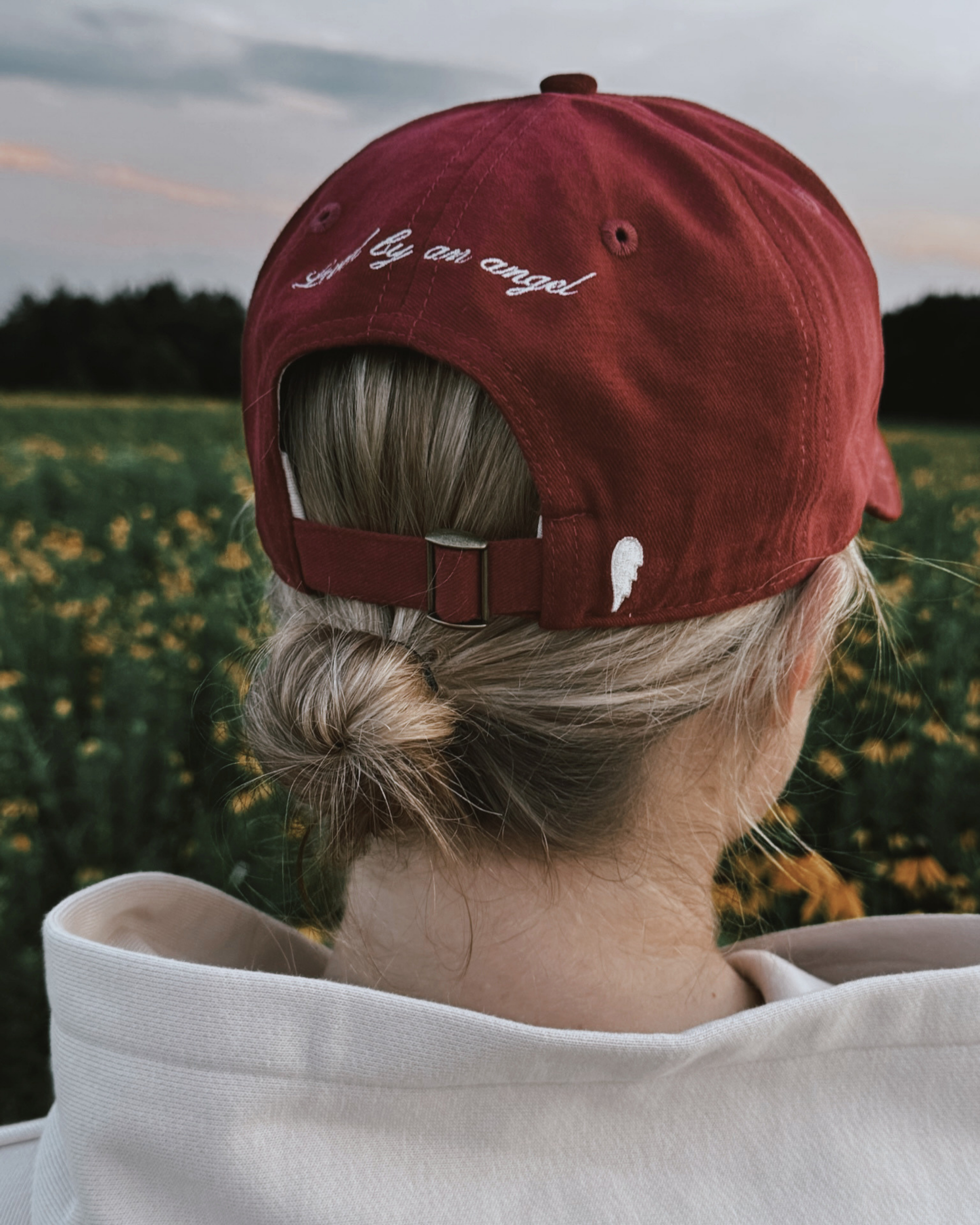 The Cotton Dad Hat in Merlot | Sweet Baby