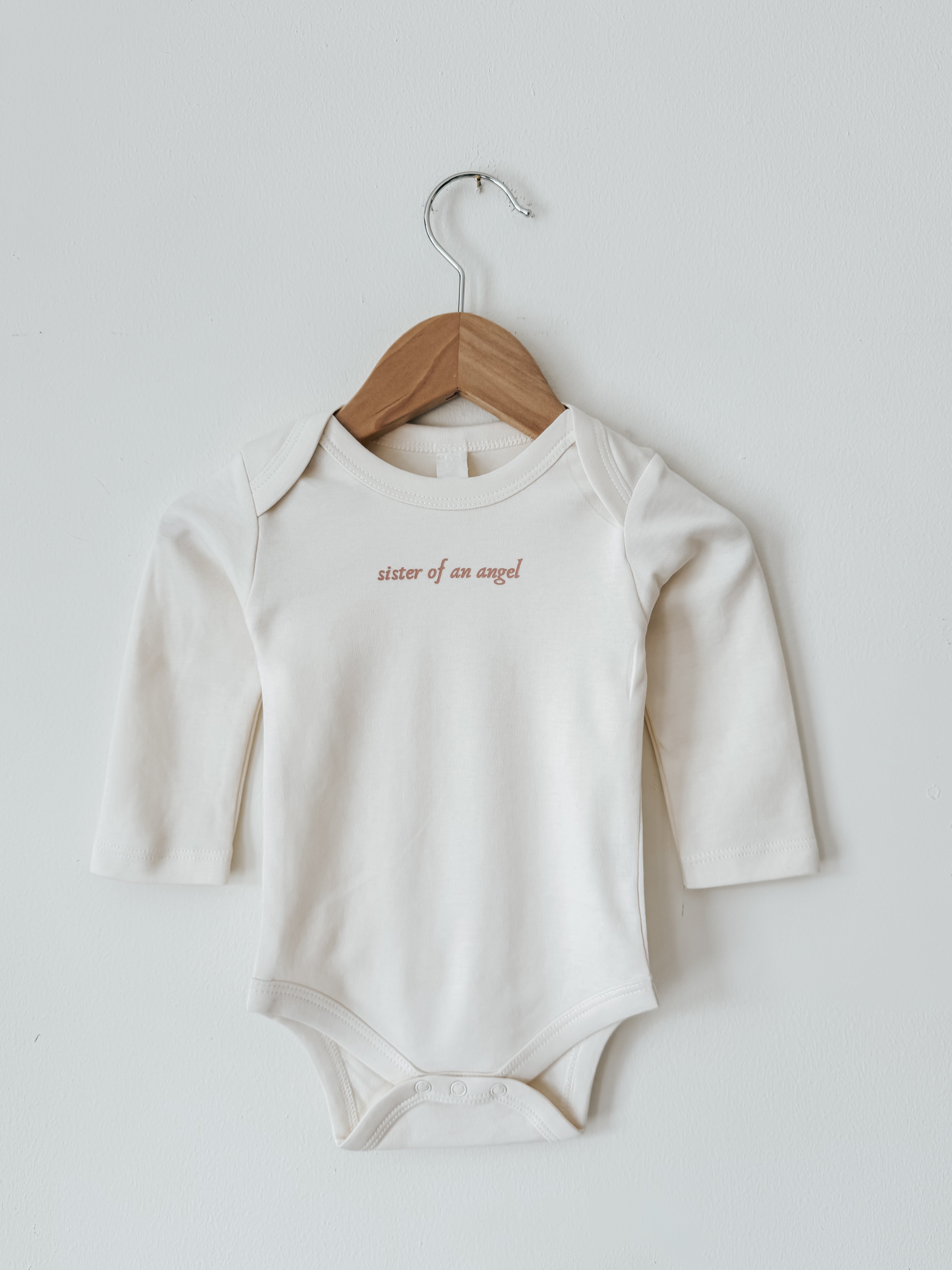 Classic Long Sleeve Bodysuit | Sister Of An Angel