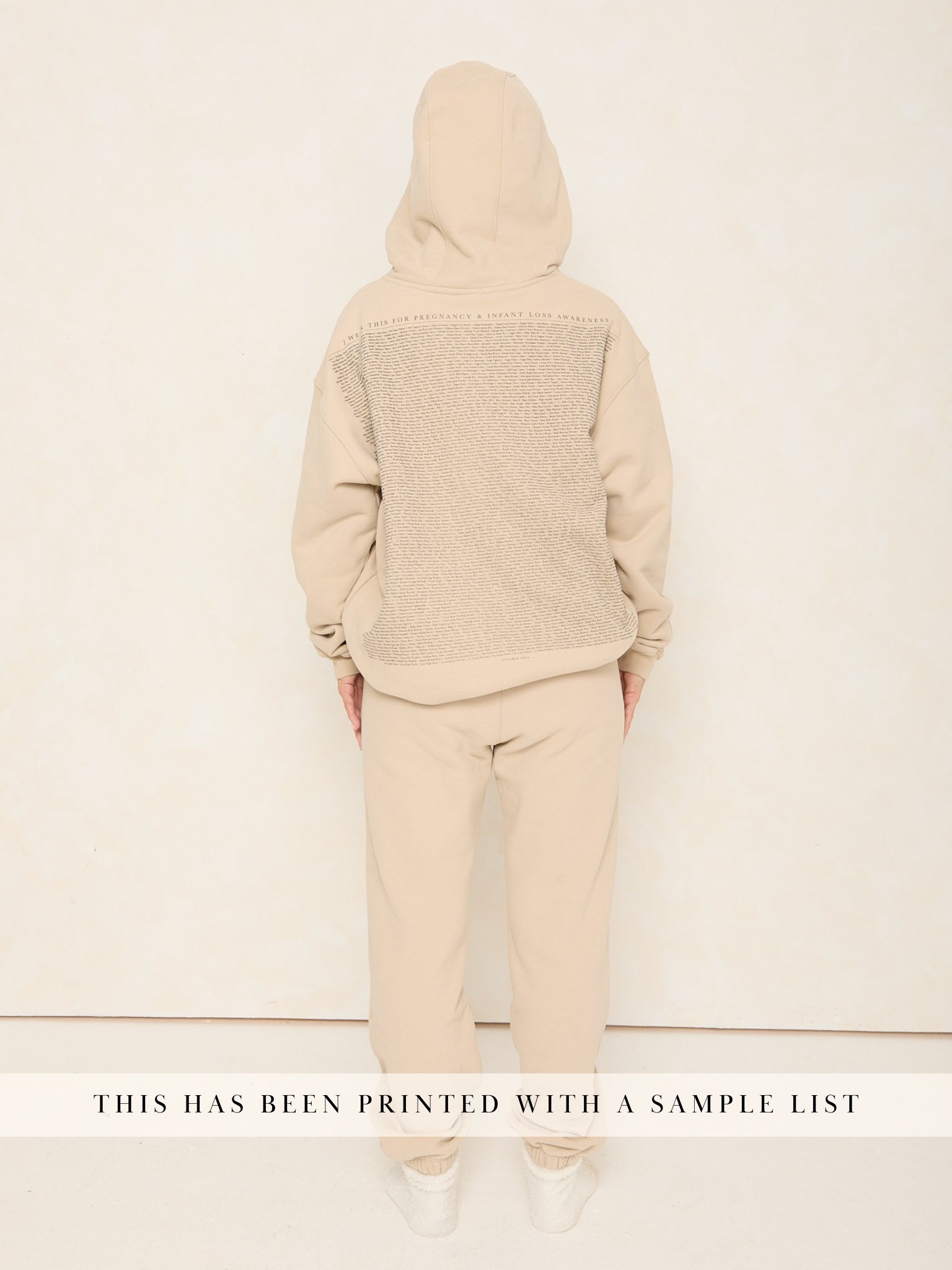 Sweet Baby Oversized Hood | Bone