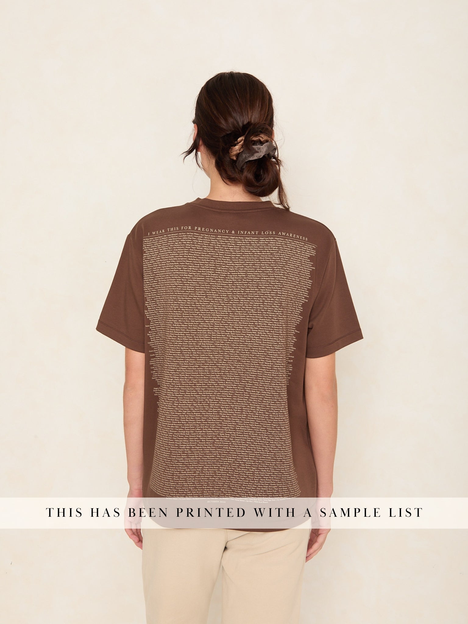Sweet Baby Oversized Tee | Espresso