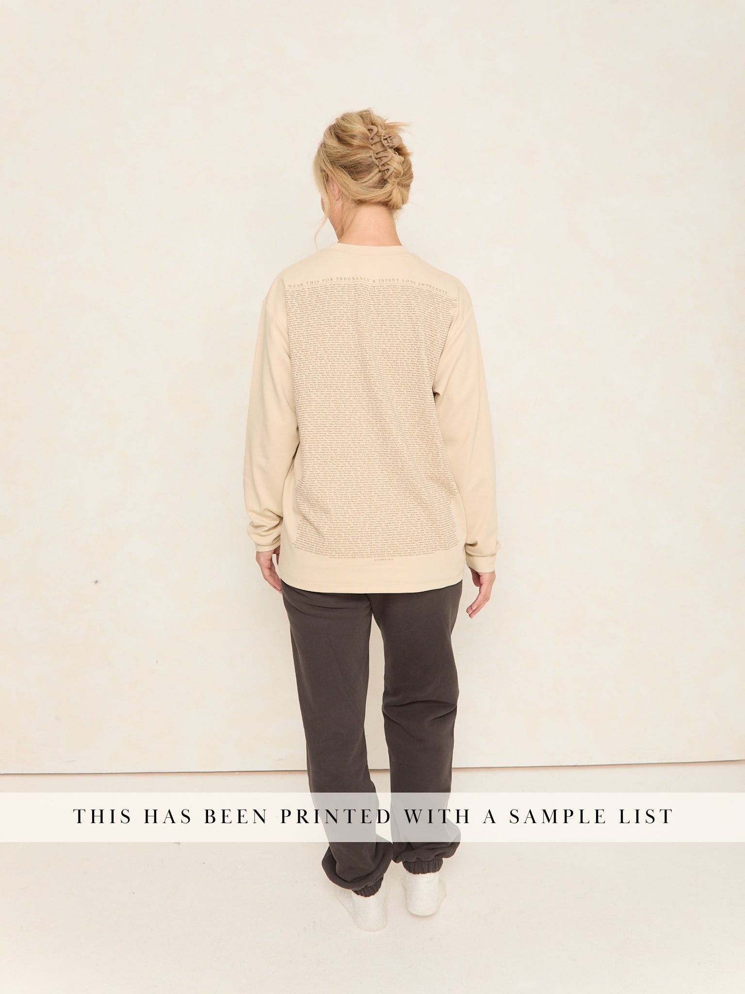 Sweet Baby Oversized Long Sleeve | Oat