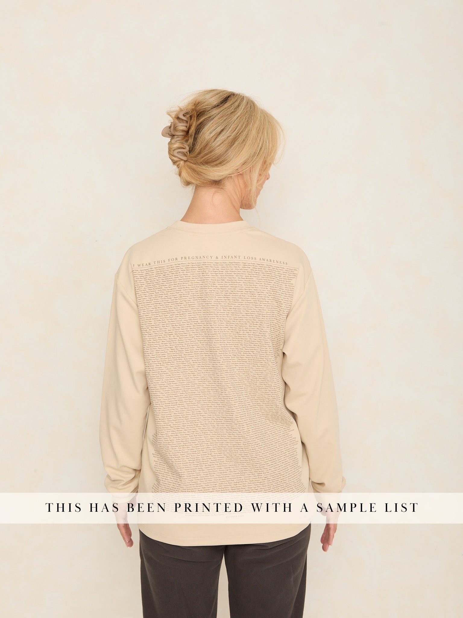 Sweet Baby Oversized Long Sleeve | Oat