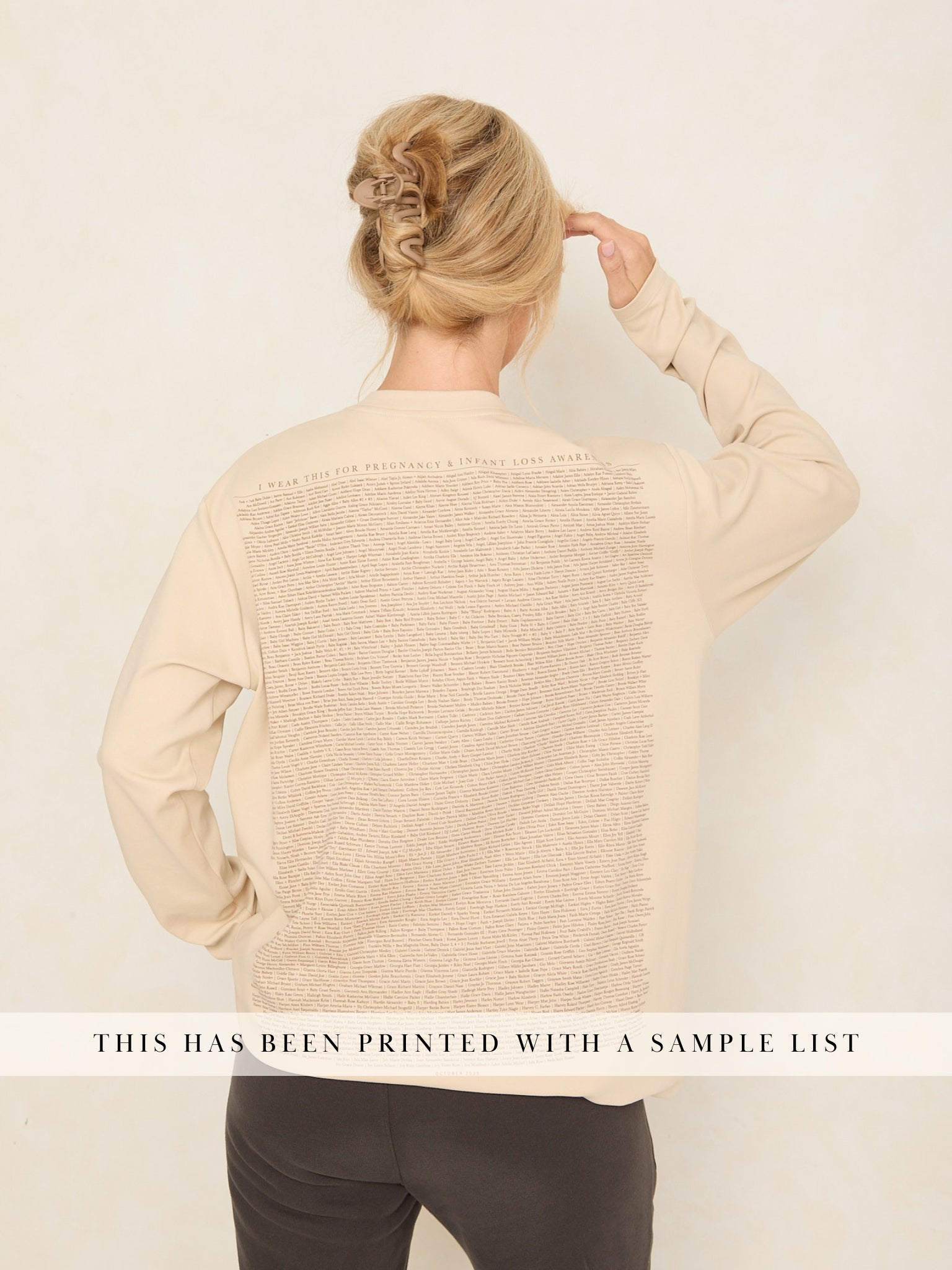 Sweet Baby Oversized Long Sleeve | Oat
