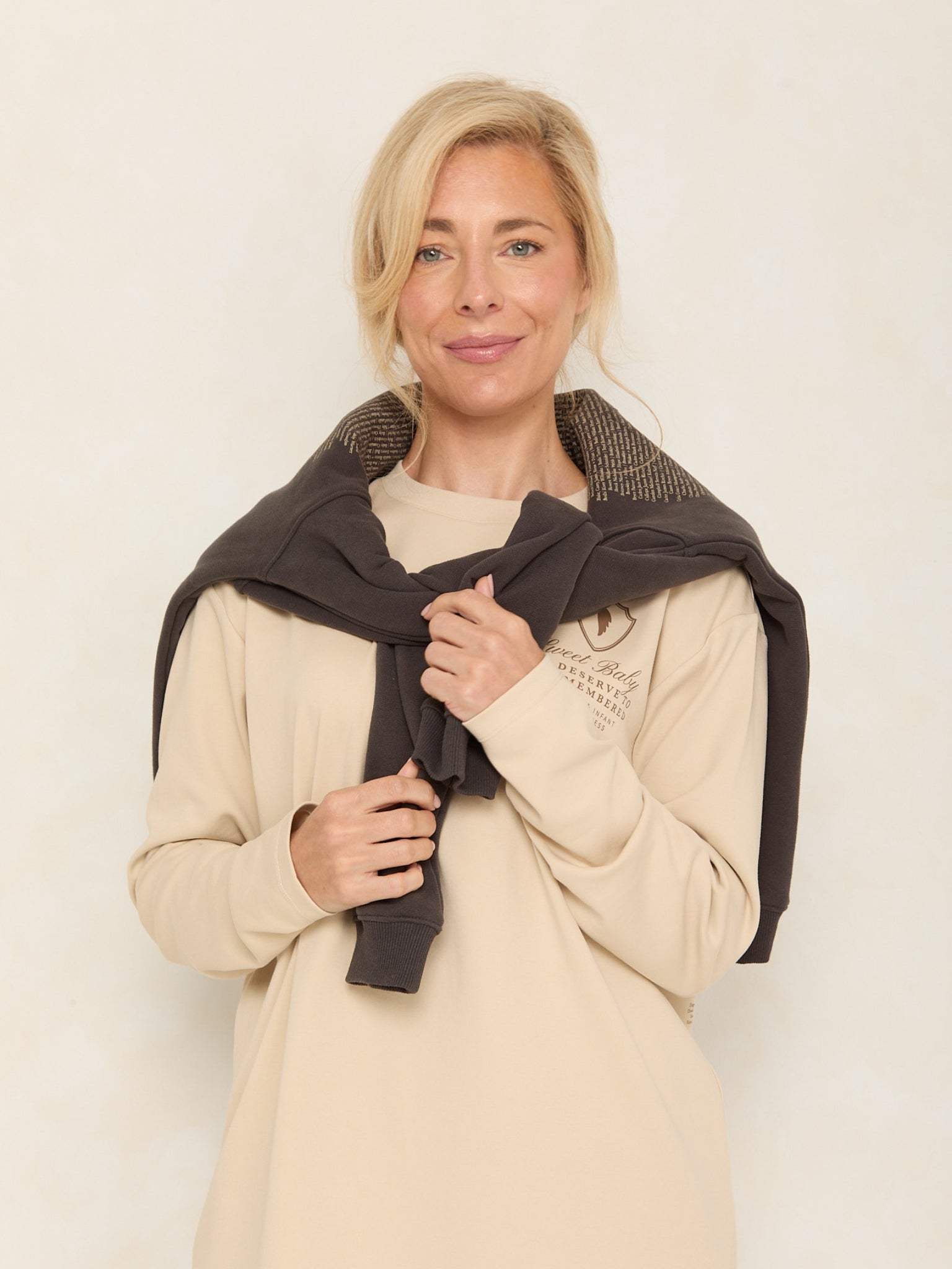Sweet Baby Oversized Long Sleeve | Oat