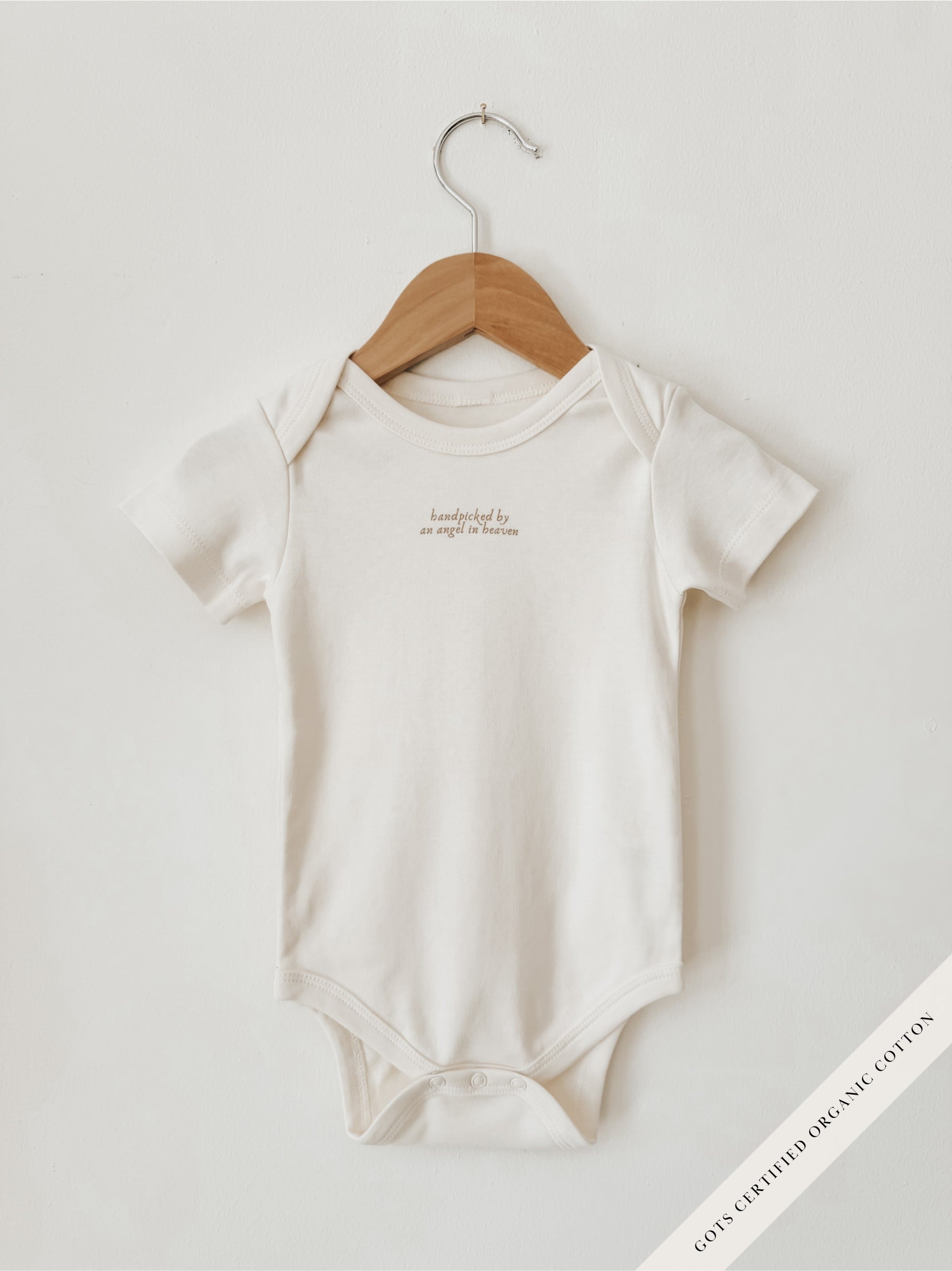 Classic Short Sleeve Bodysuit | Hand Picked By An Angel