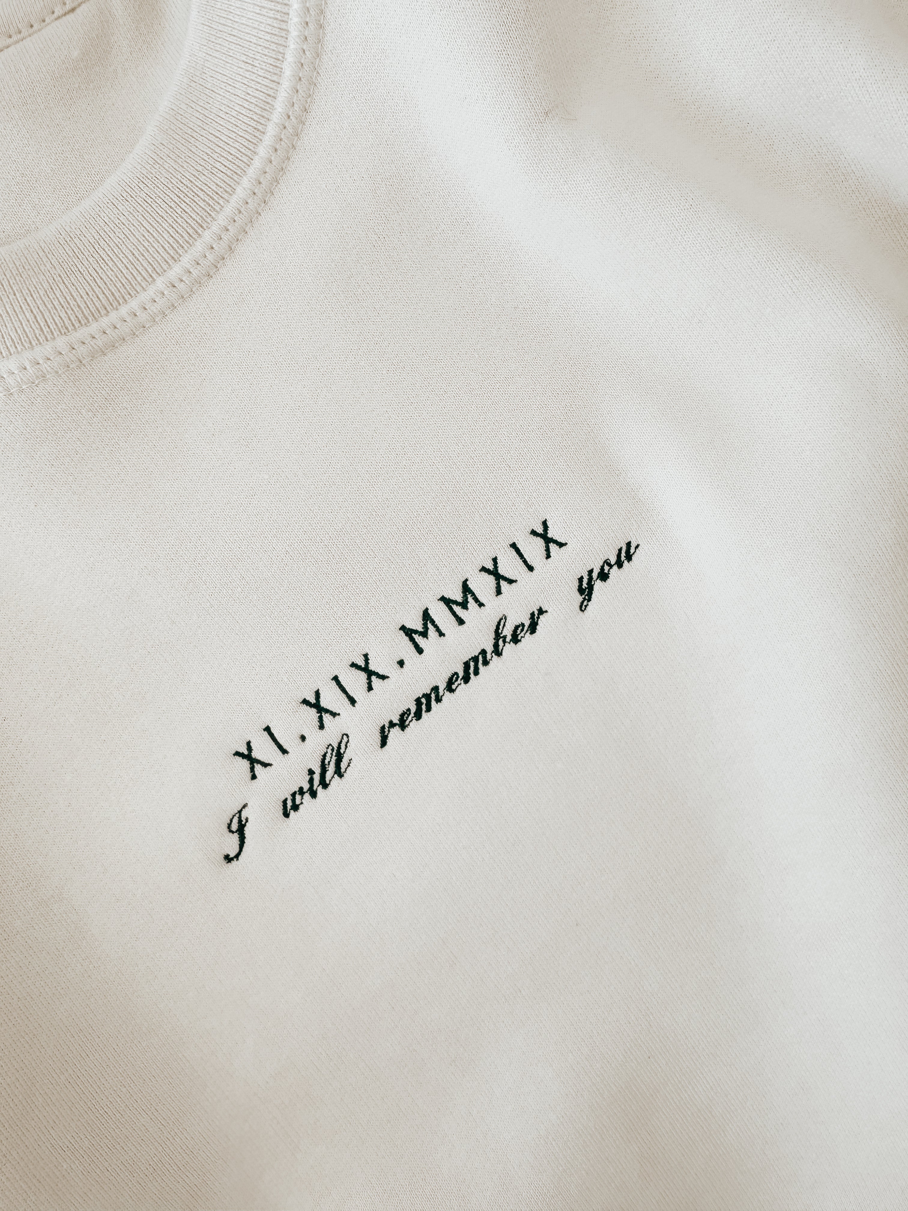 Signature Crewneck | Roman Numerals