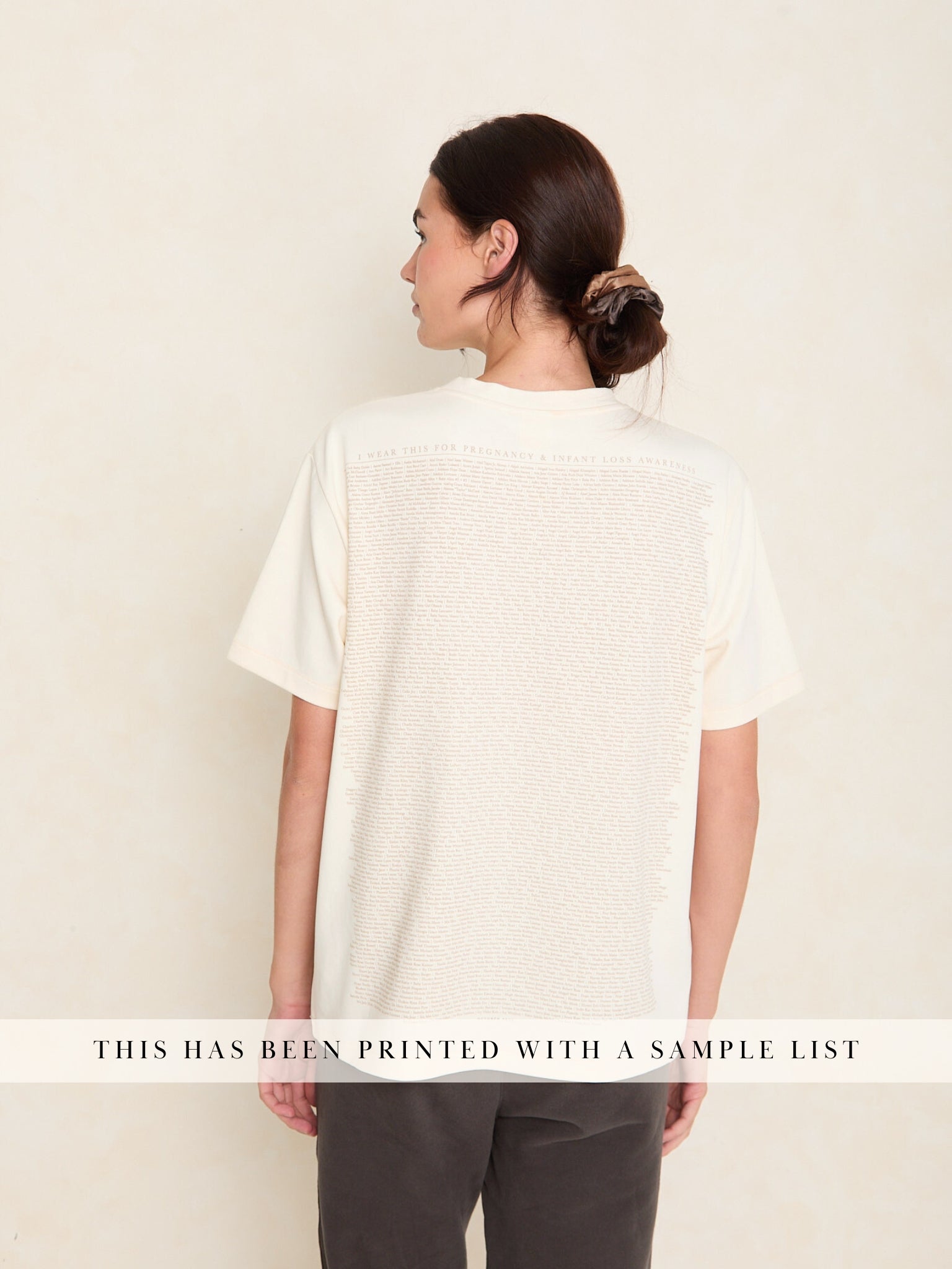 Sweet Baby Oversized Tee | Créme